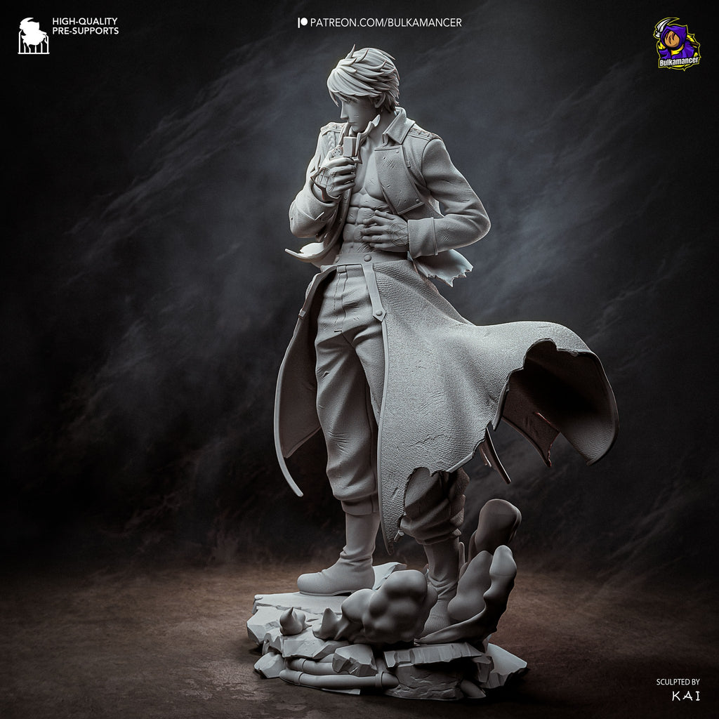 Roy Mustang (Fullmetal Alchemist) resin figure by Bulkamancer — studio render 15