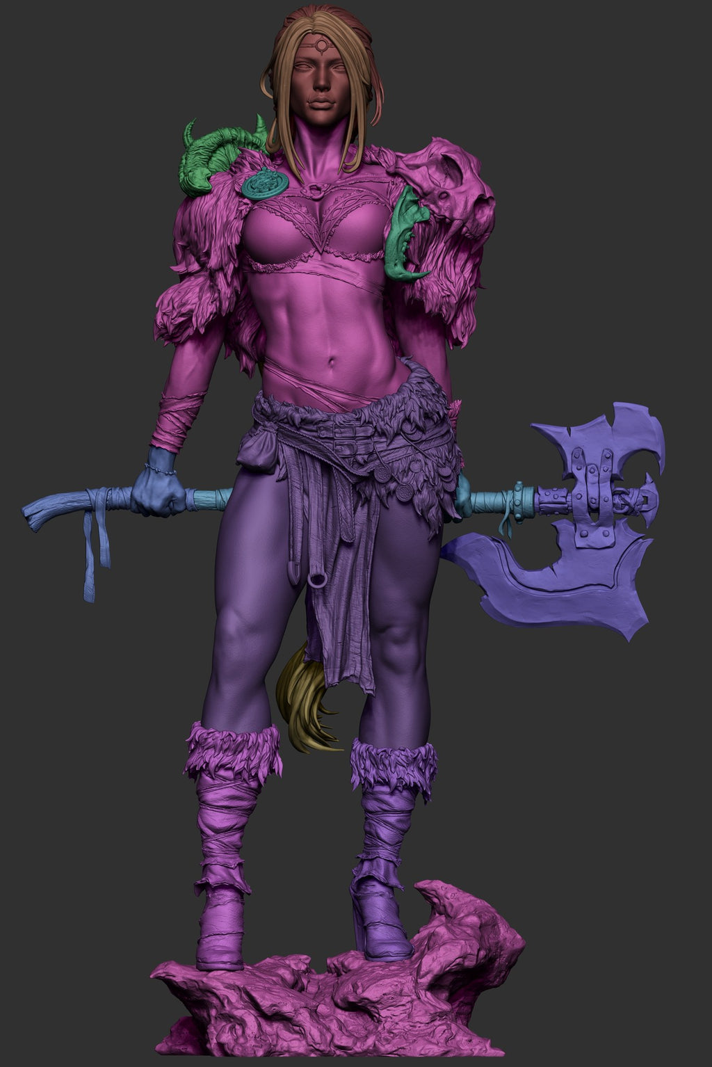 Barbarian Queen — studio render 7