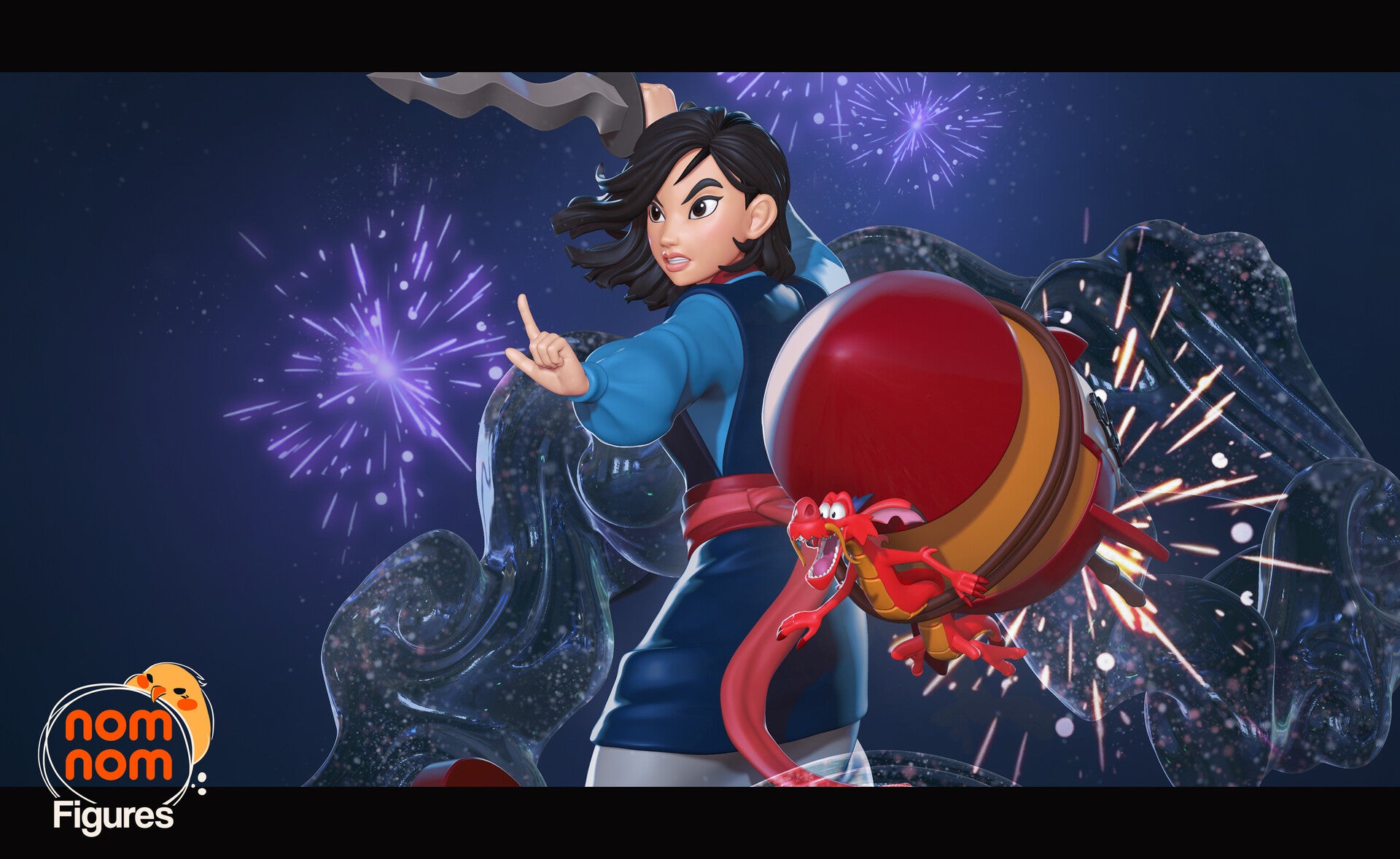Mulan — studio render 2