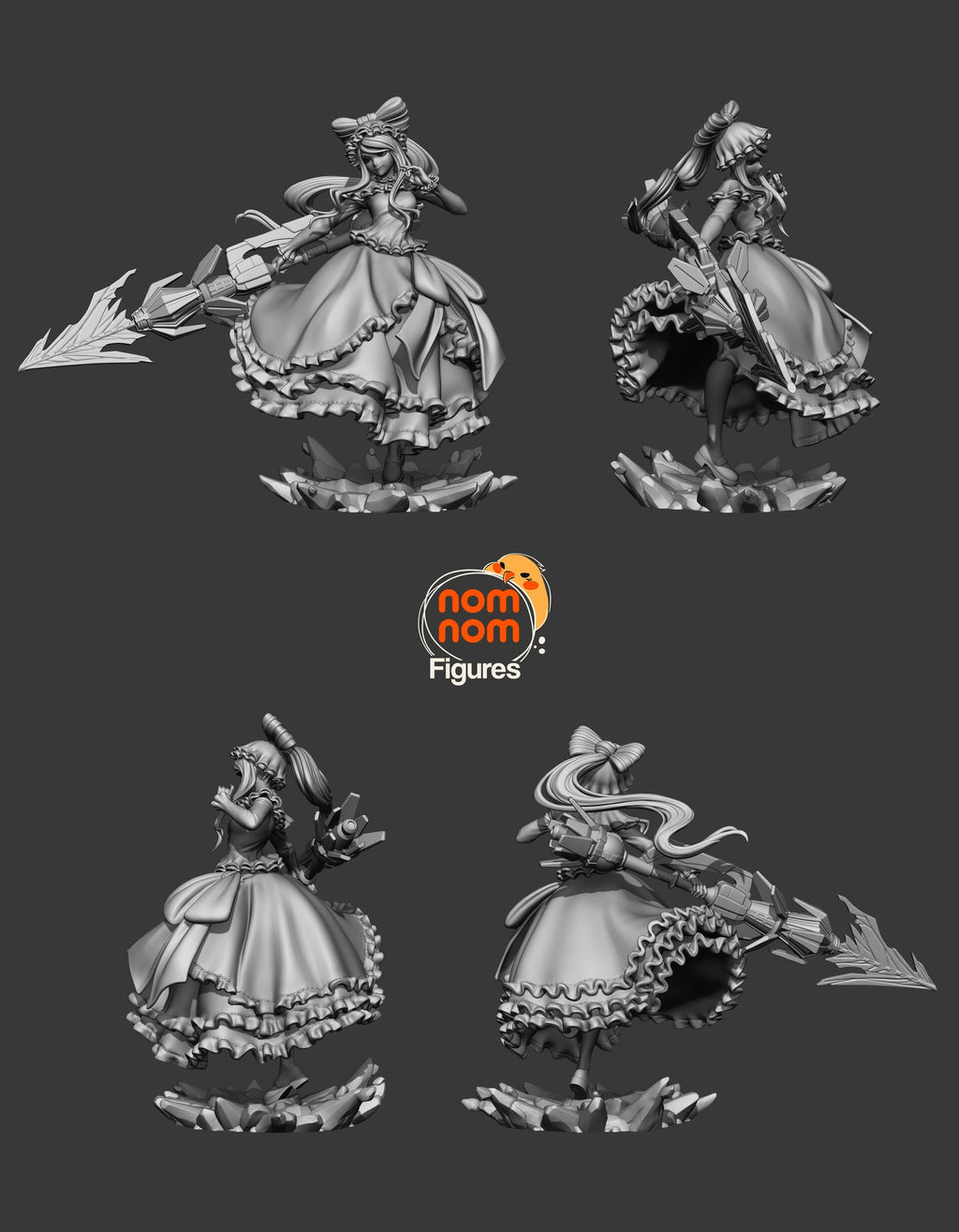 Shalltear Bloodfallen — studio render 4