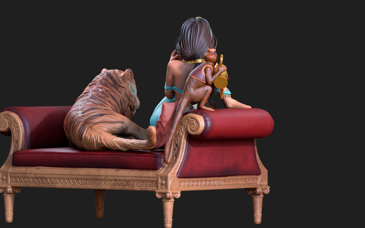 Jasmine — studio render 5
