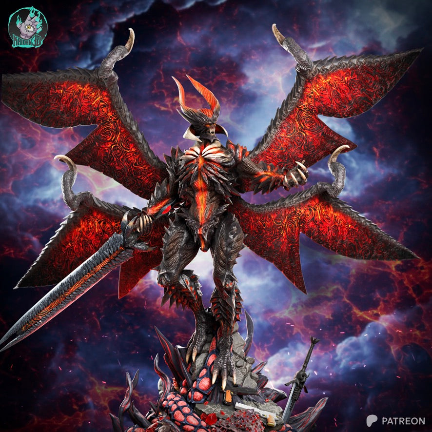 Dante (Devil May Cry) resin figure by Kaidan 3D — studio render 2