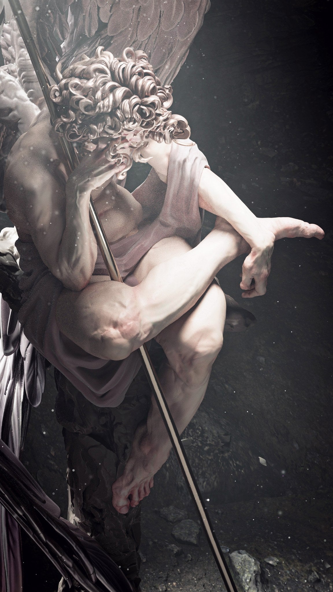 Fallen Angel — studio render 4