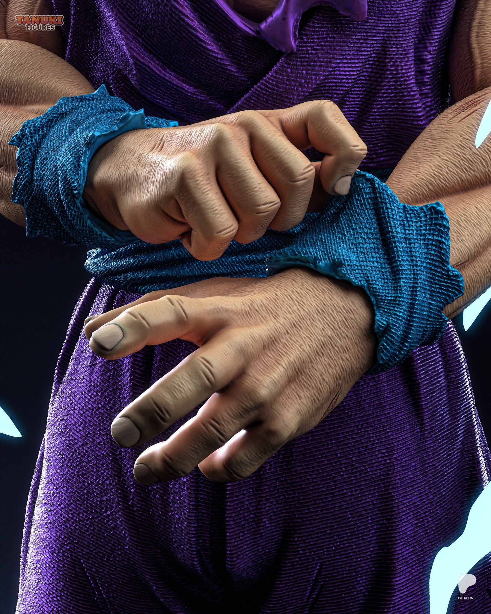 Gohan (Dragon Ball) resin figure by Tanuki Figures — studio render 7