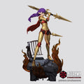 Esil Radiru (Solo Leveling) resin figure by Azerama — studio render 1