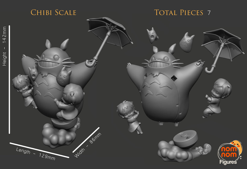 Totoro — studio render 2