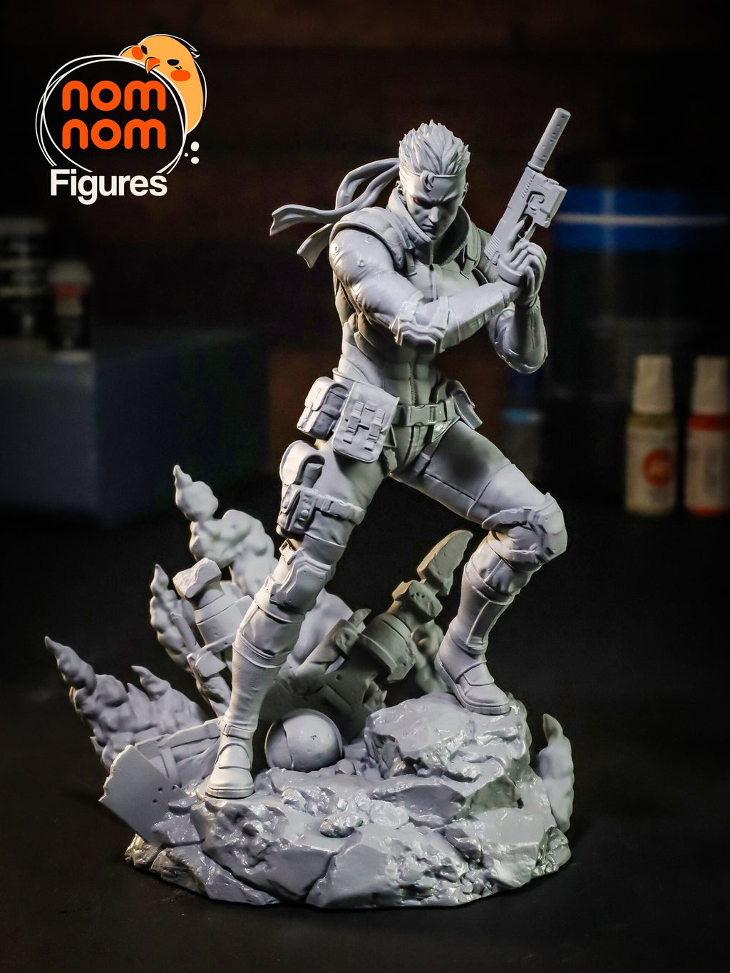 Solid Snake — studio render 9