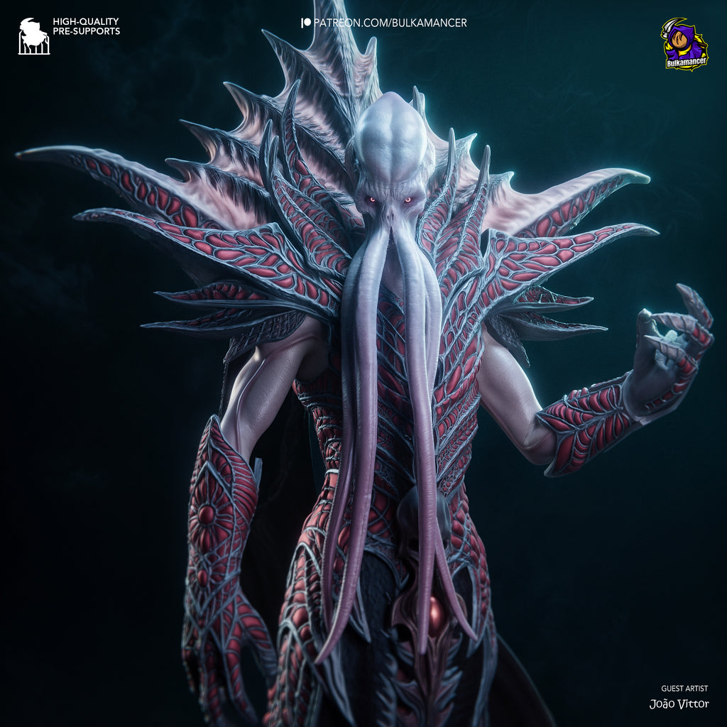 The Emperor (Baldur's Gate) resin figure by Bulkamancer — studio render 1