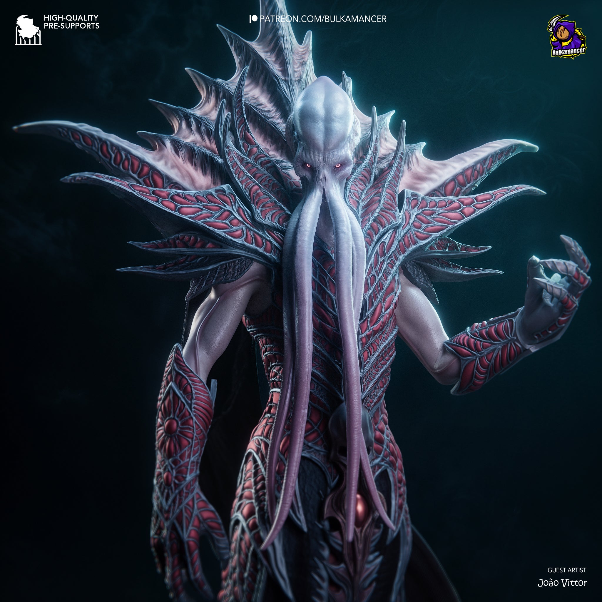 The Emperor (Baldur's Gate) resin figure by Bulkamancer — studio render 1