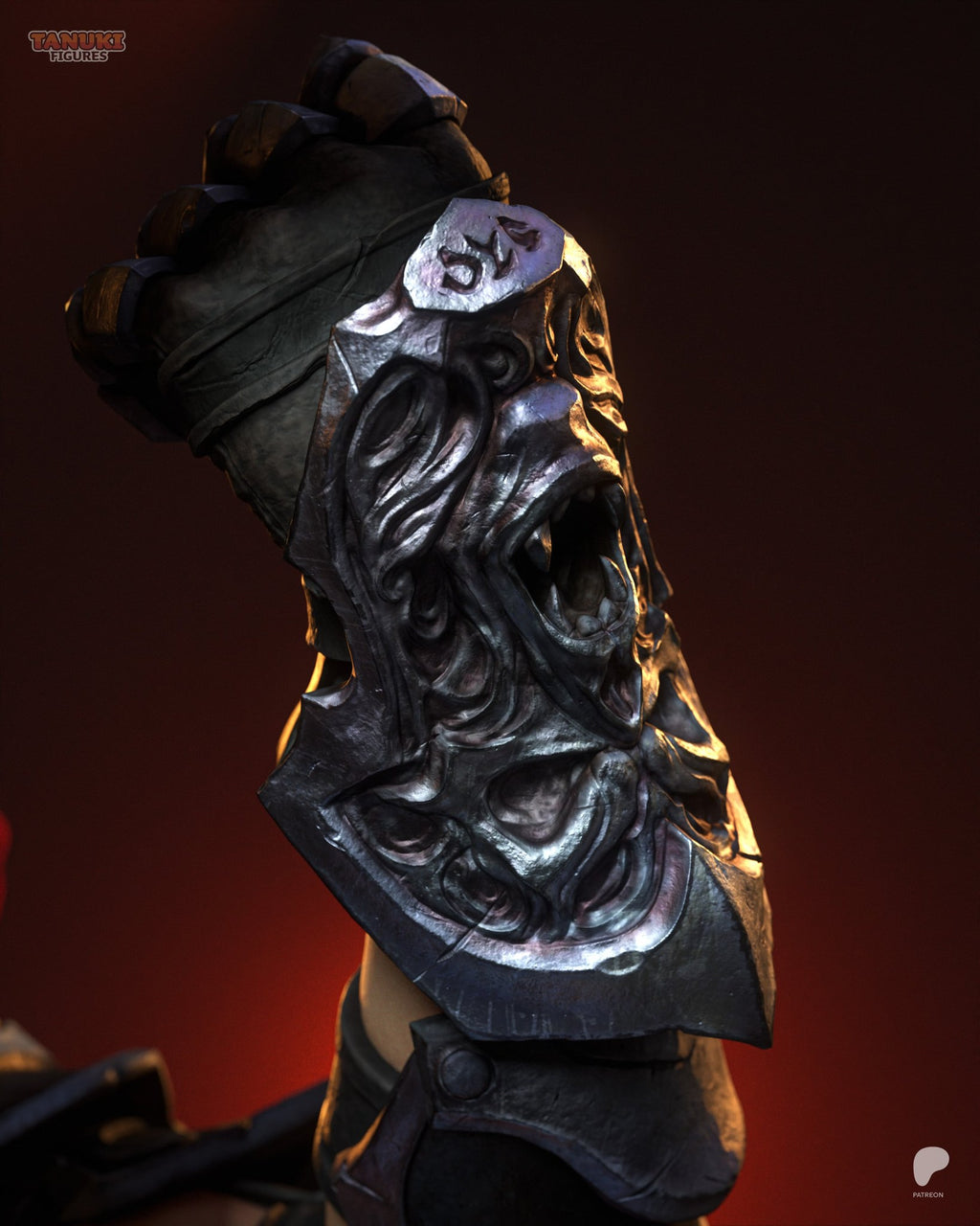 Fury (Darksiders) resin figure by Tanuki Figures — studio render 8