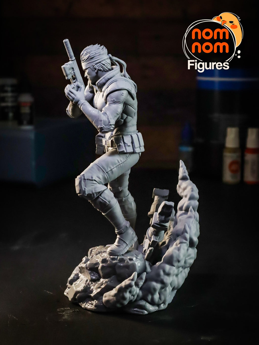 Solid Snake — studio render 10