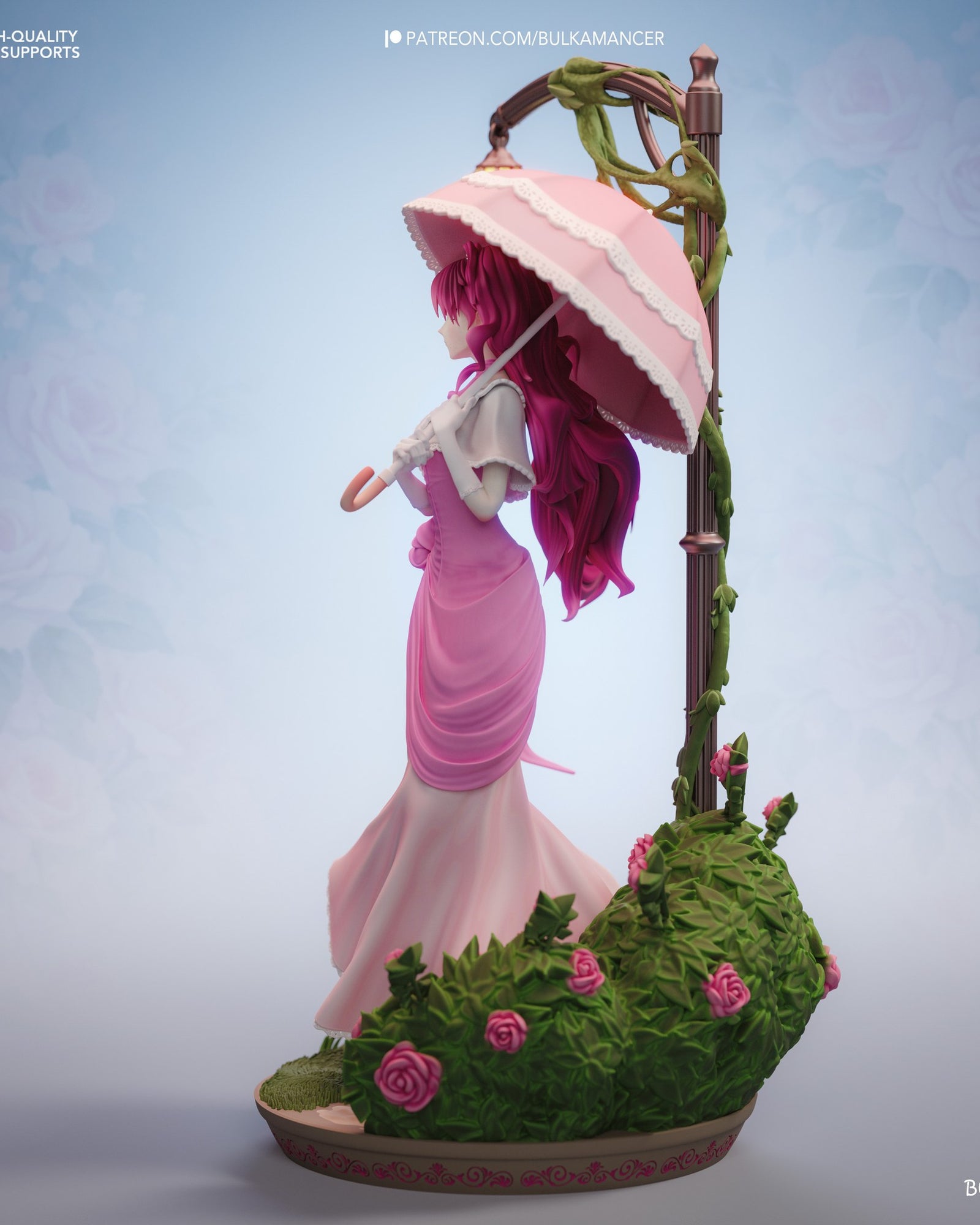 Penelope Eckhart (Villains Are Destined to Die) resin figure by Bulkamancer — studio render 4