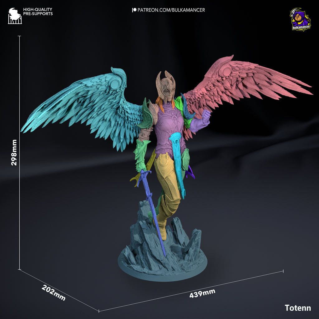 Dame Aylin (Baldur's Gate) resin figure by Bulkamancer — studio render 7