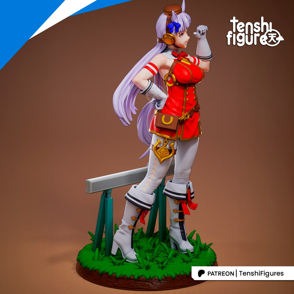 Gold Ship (Uma Musume) resin figure by Tenshi Figures — studio render 5