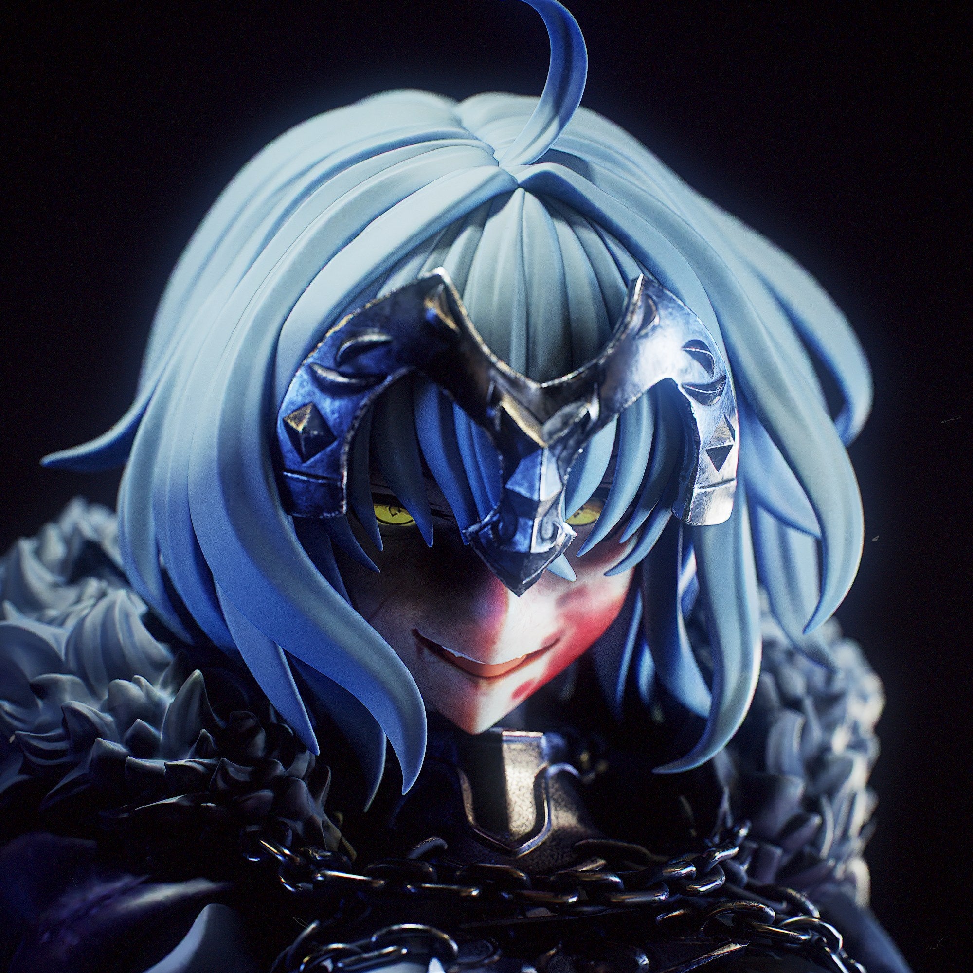 Jeanne d'Arc Alter (Fate) resin figure by Tenshi Figures — studio render 1