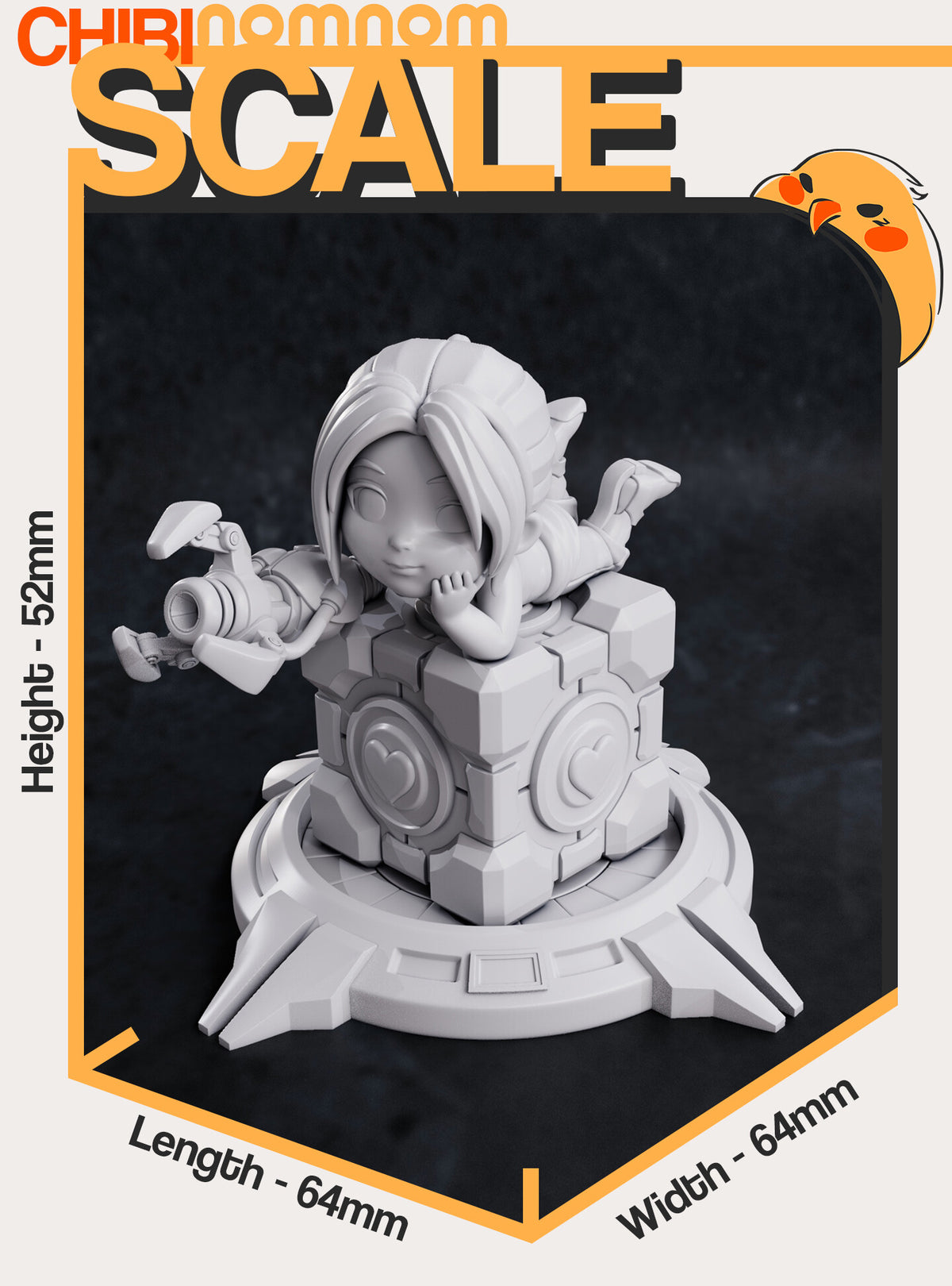 Chell — studio render 3