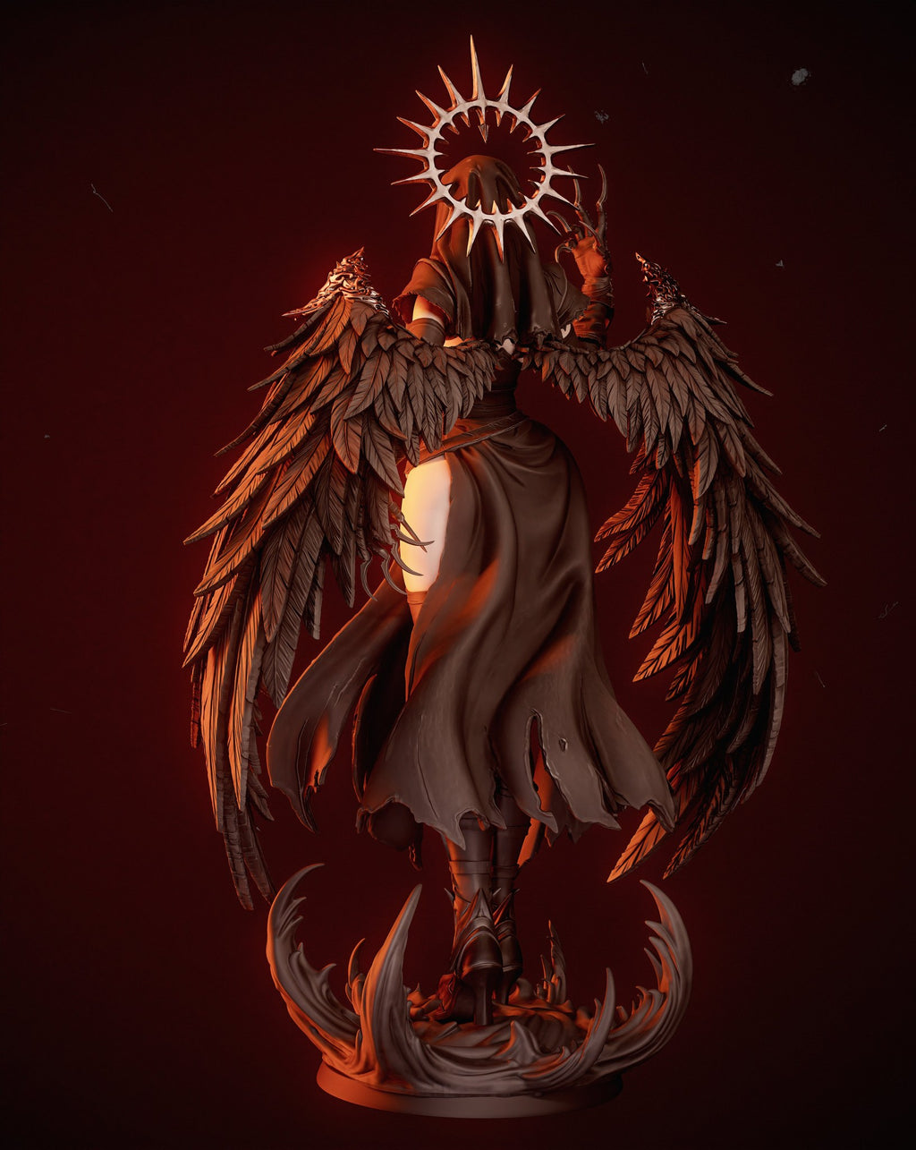 Corrupted Nun — studio render 7