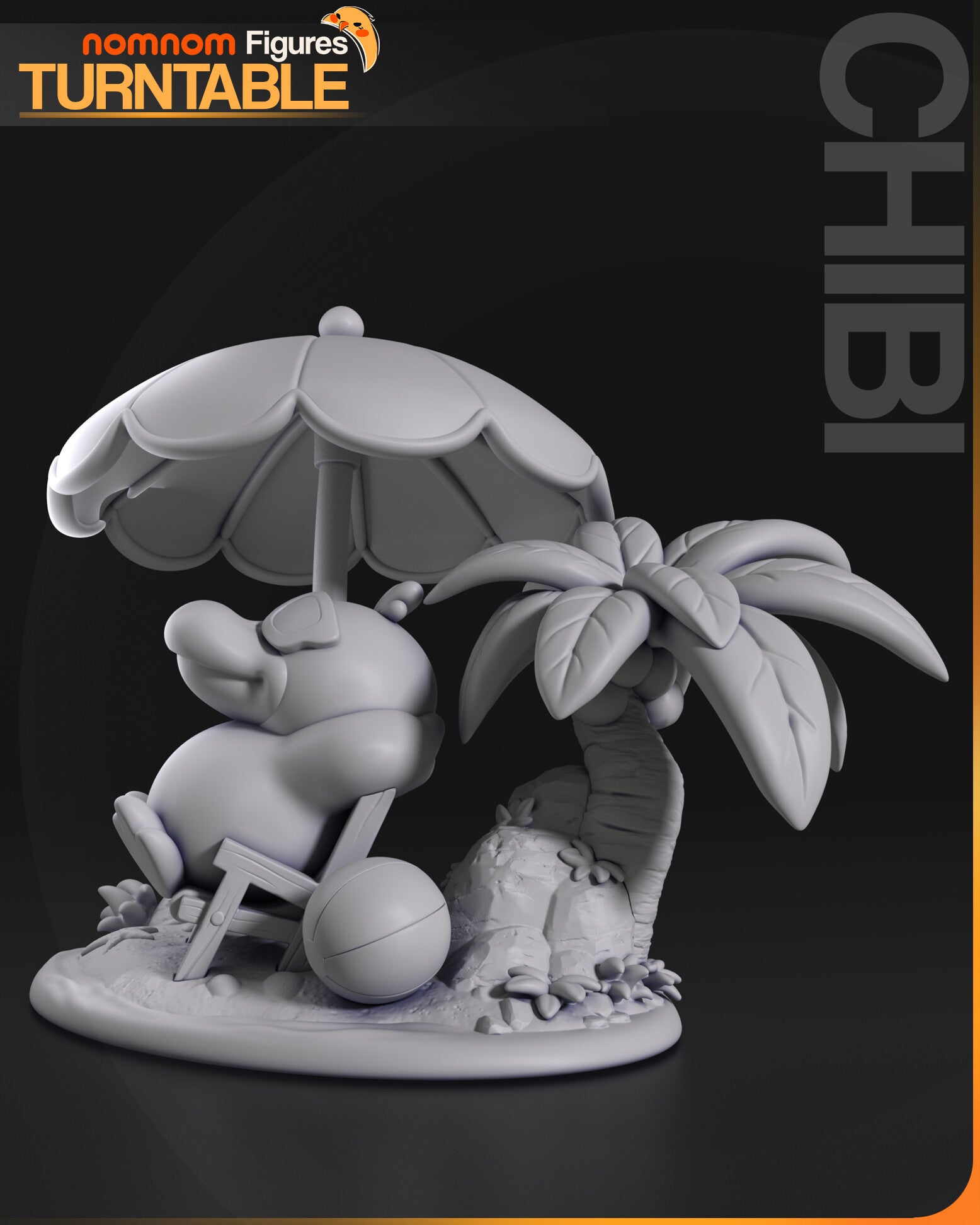 Psyduck — studio render 6