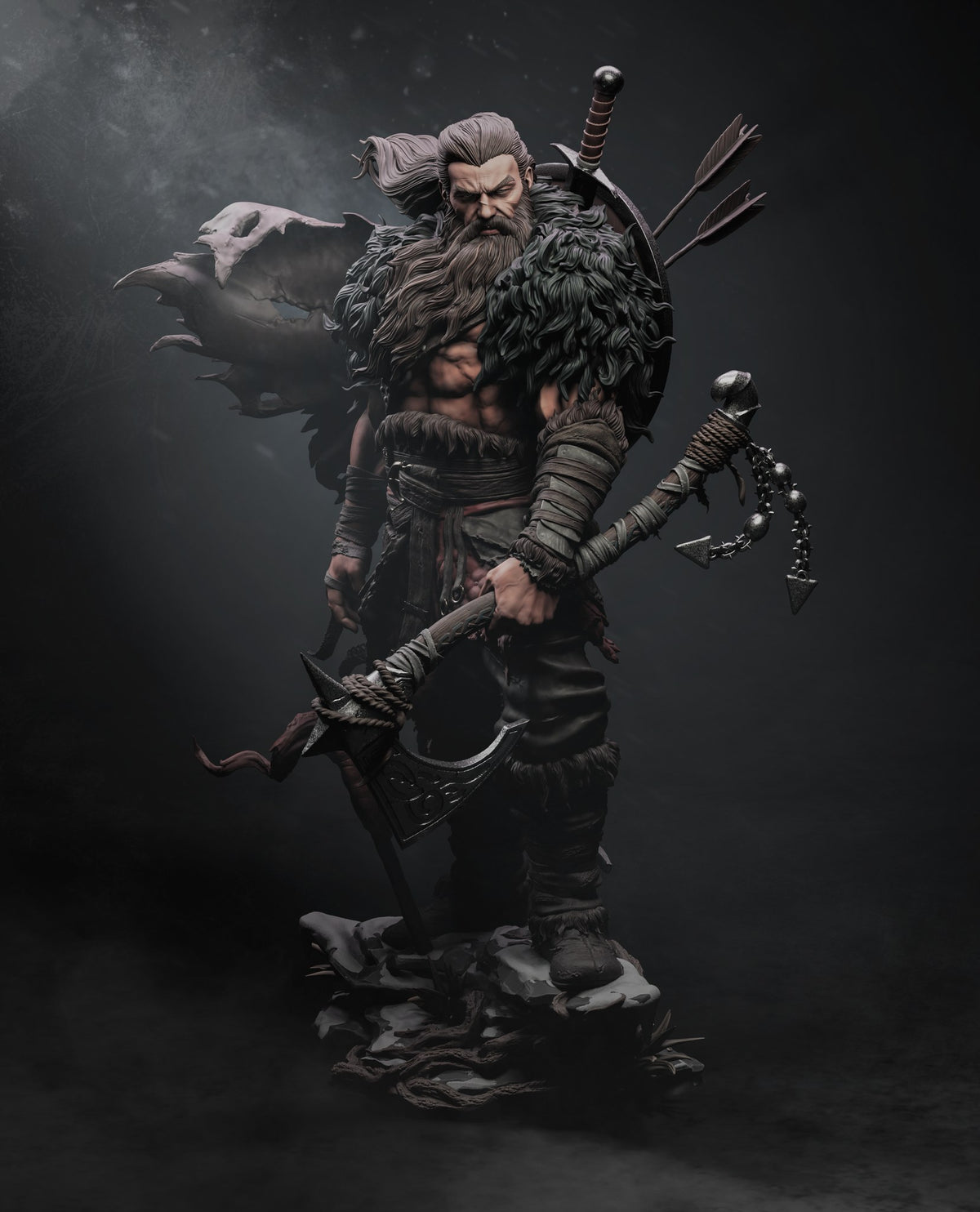 North Warrior — studio render 5