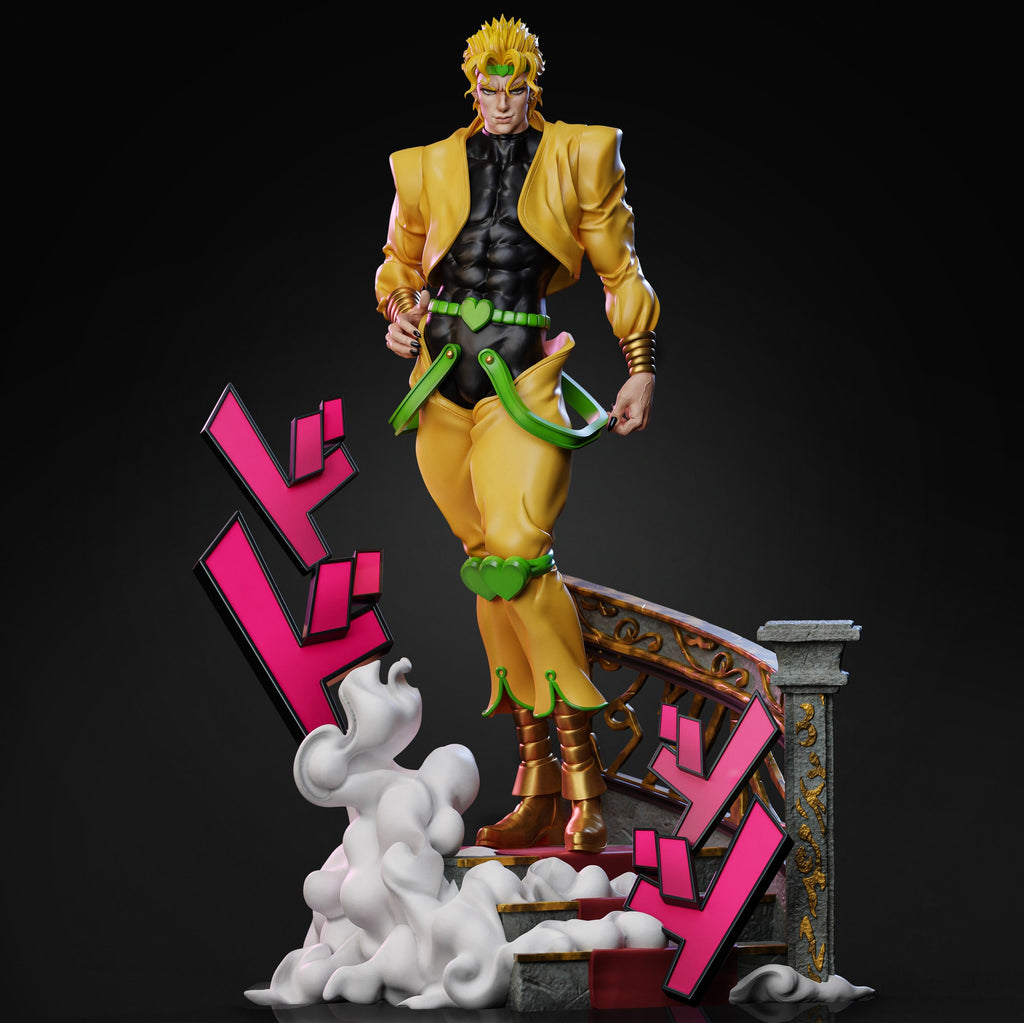 Dio Brando (Jojo's Bizarre Adventure) resin figure by Tenshi Figures — studio render 1