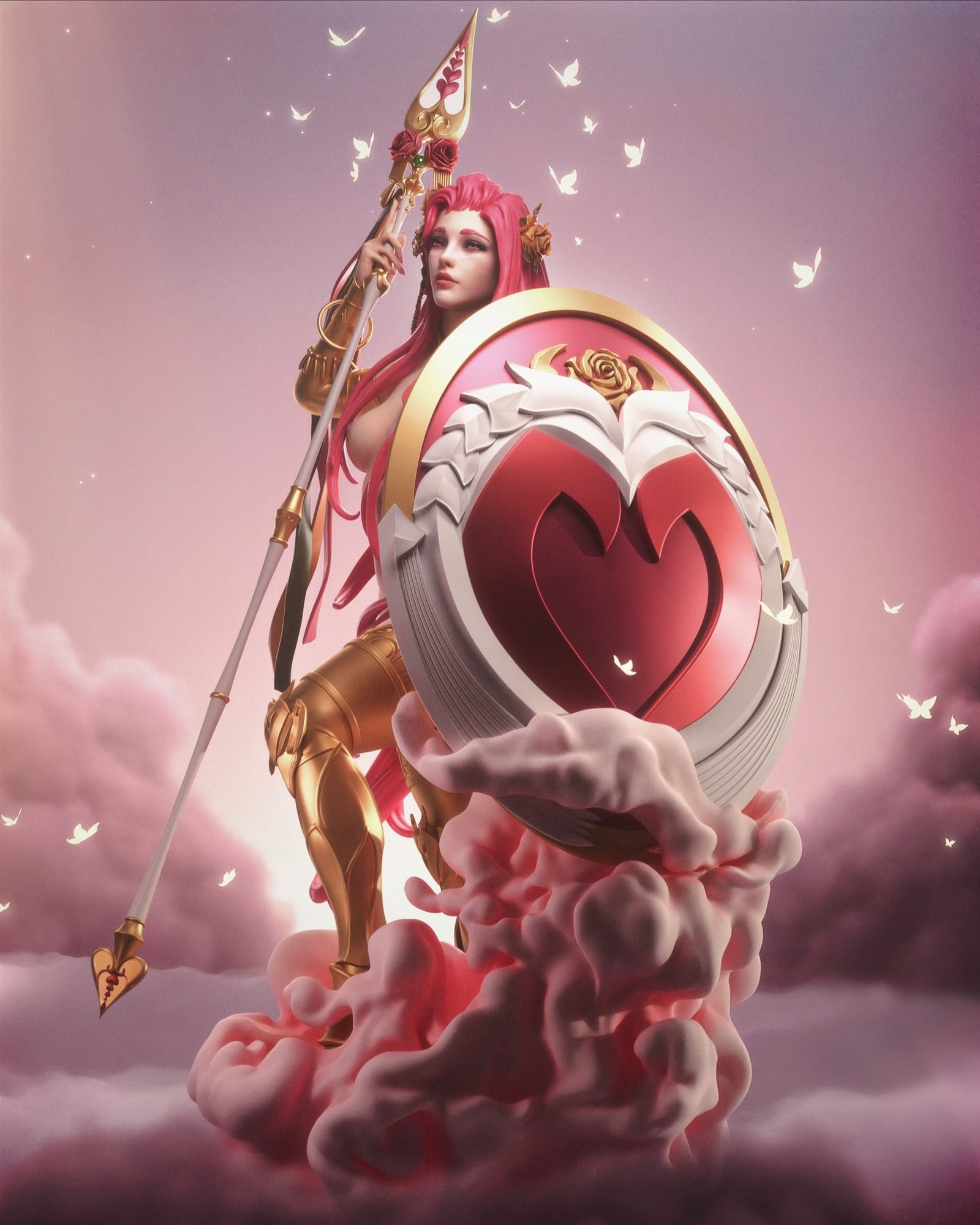 Aphrodite — studio render 3