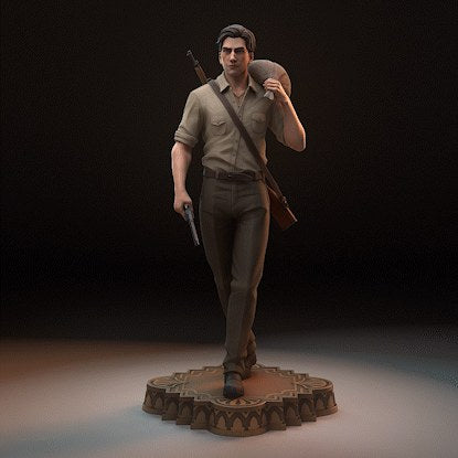 Enzo Favara (Mafia The Old Country) resin figure by h3LLcreator — studio render 2