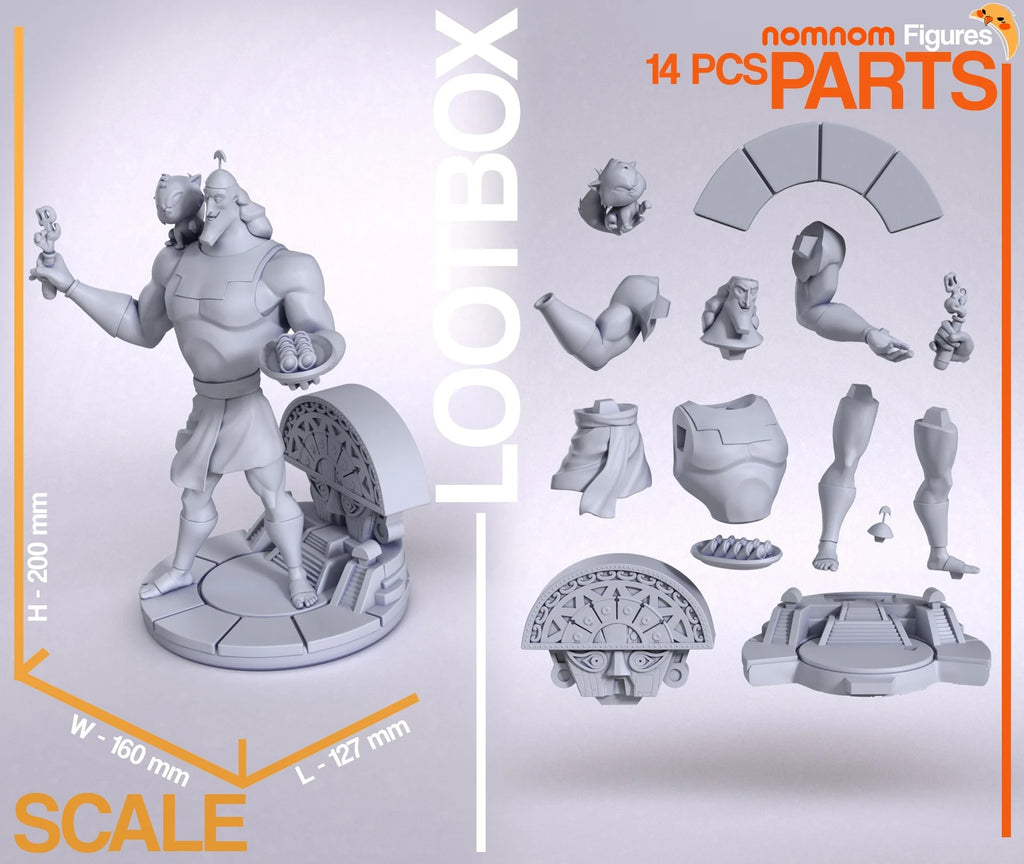Kronk — studio render 2