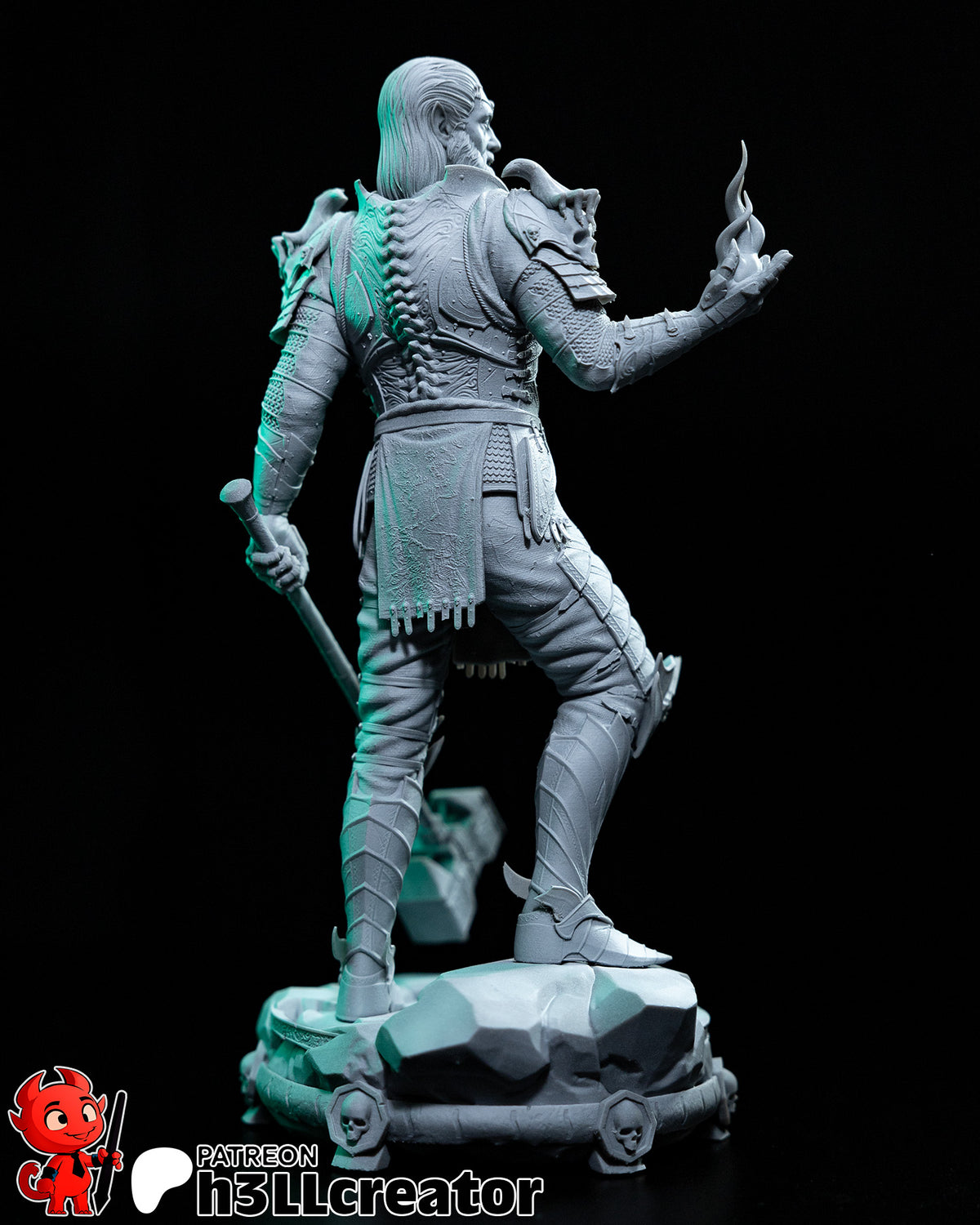 Ketheric Thorm (Baldur's Gate) resin figure by h3LLcreator — studio render 10