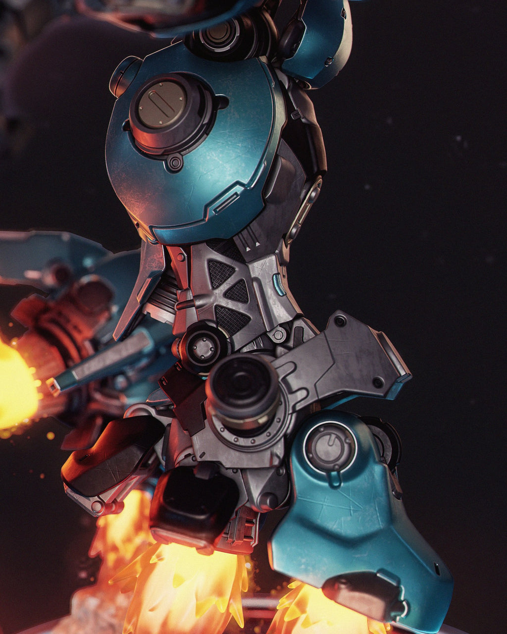 Nillai and BBlue — studio render 5