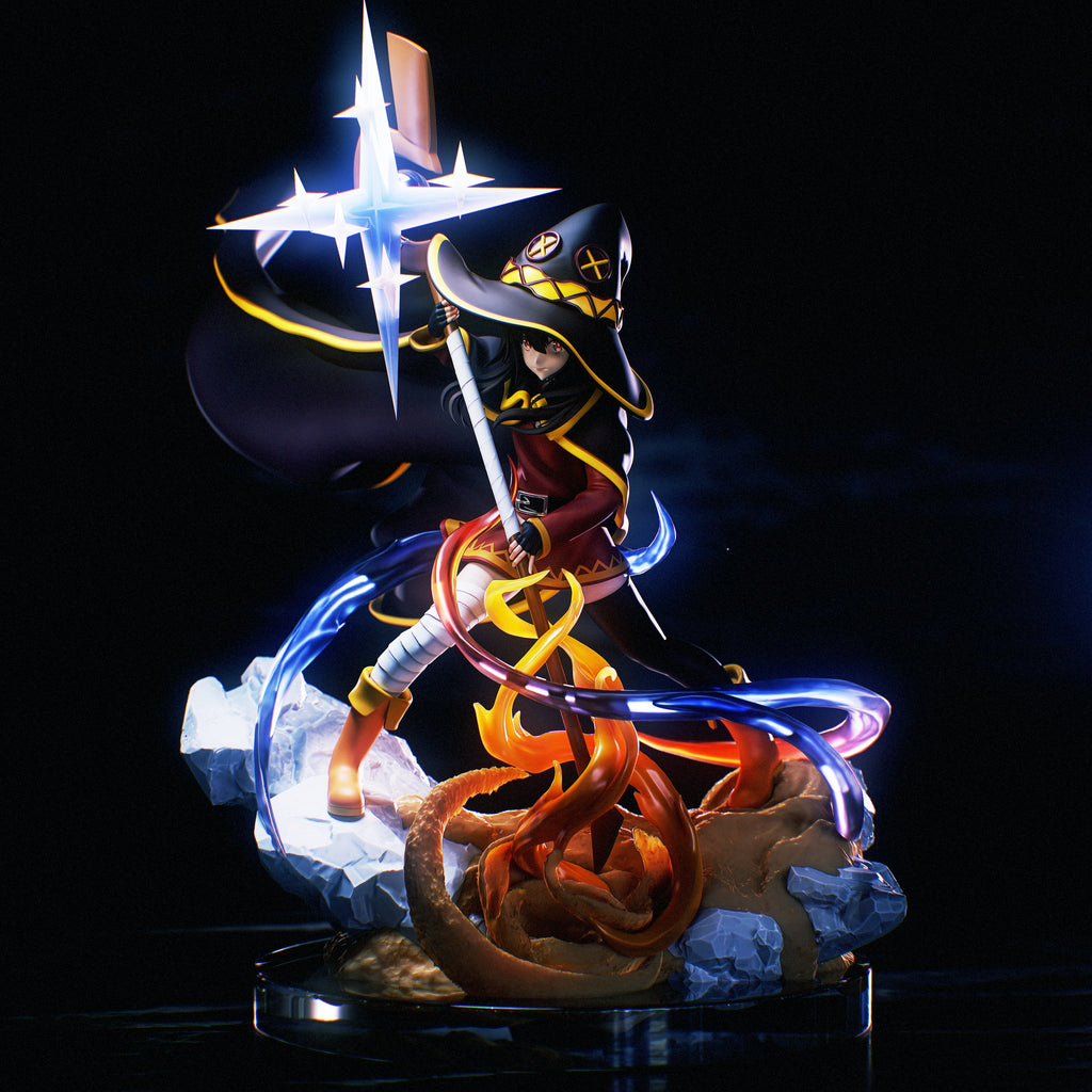 Megumin (KonoSuba) resin figure by Tenshi Figures — studio render 5