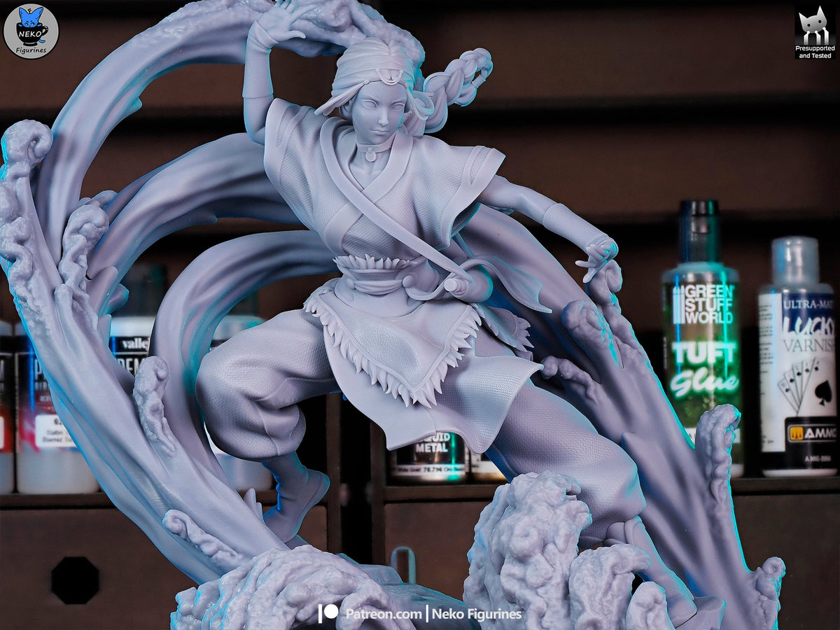 Katara (Avatar The Last Airbender) resin figure by Neko Figurines — studio render 6