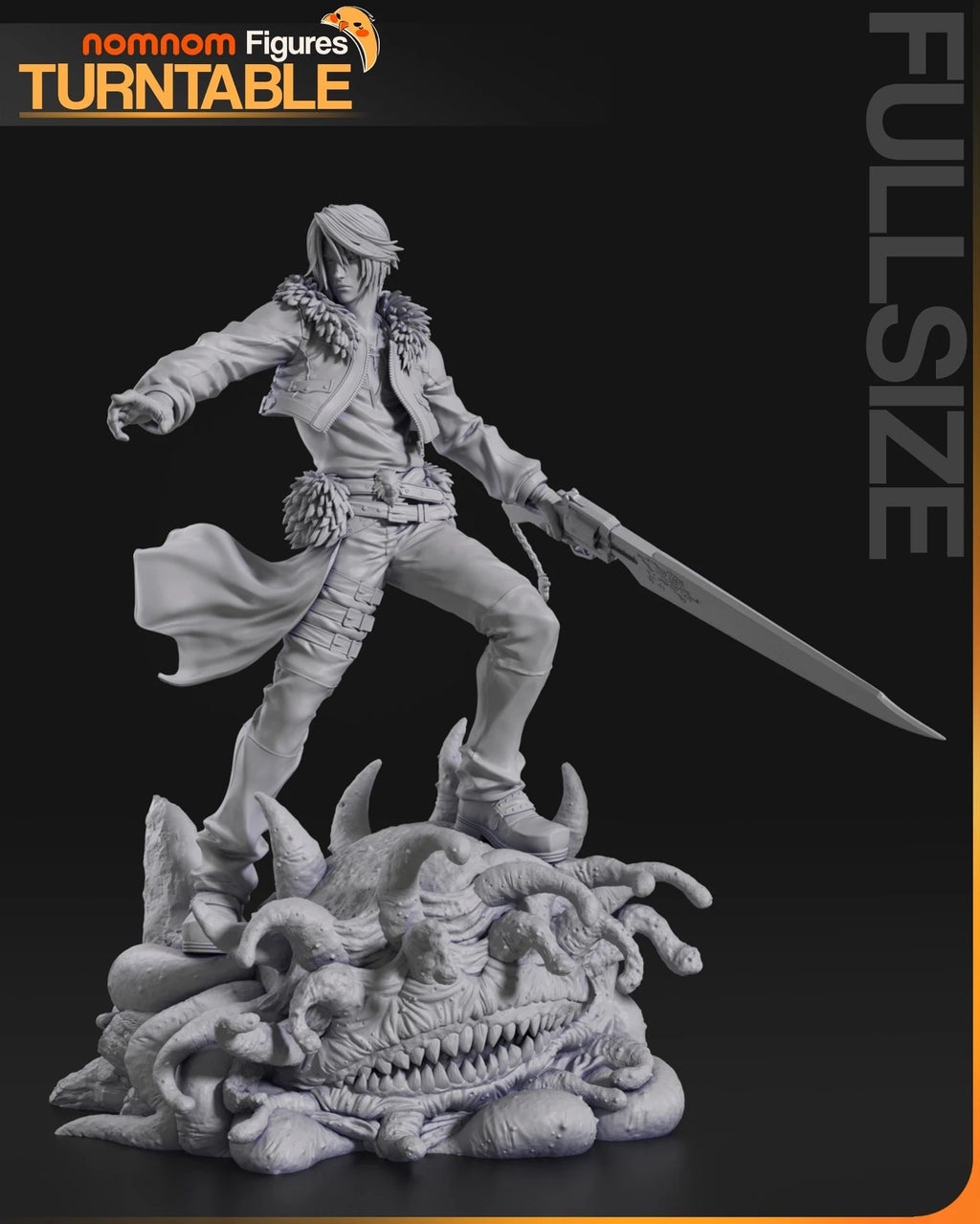 Squall Leonhart — studio render 9