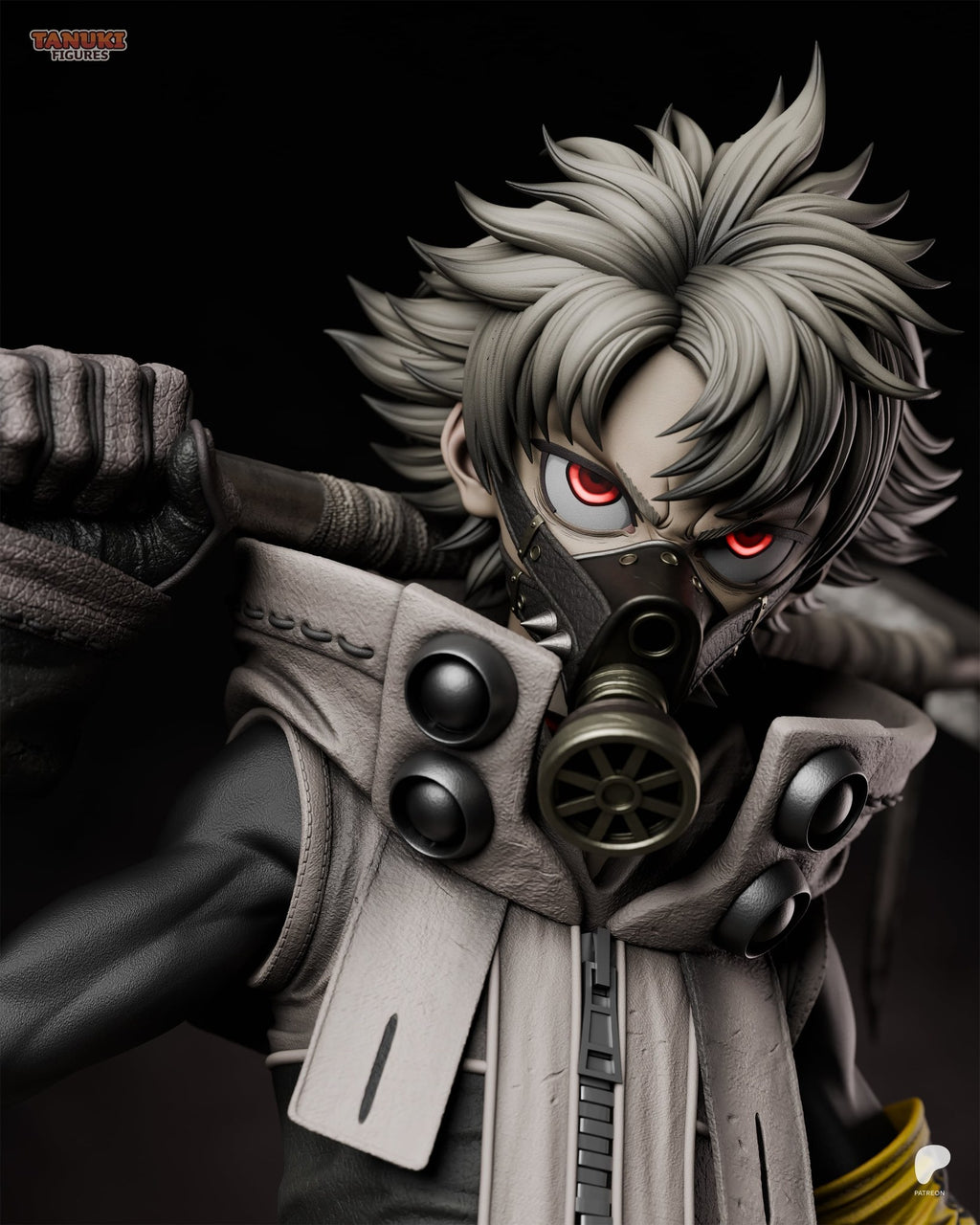 Rudo (Gachiakuta) resin figure by Tanuki Figures — studio render 8