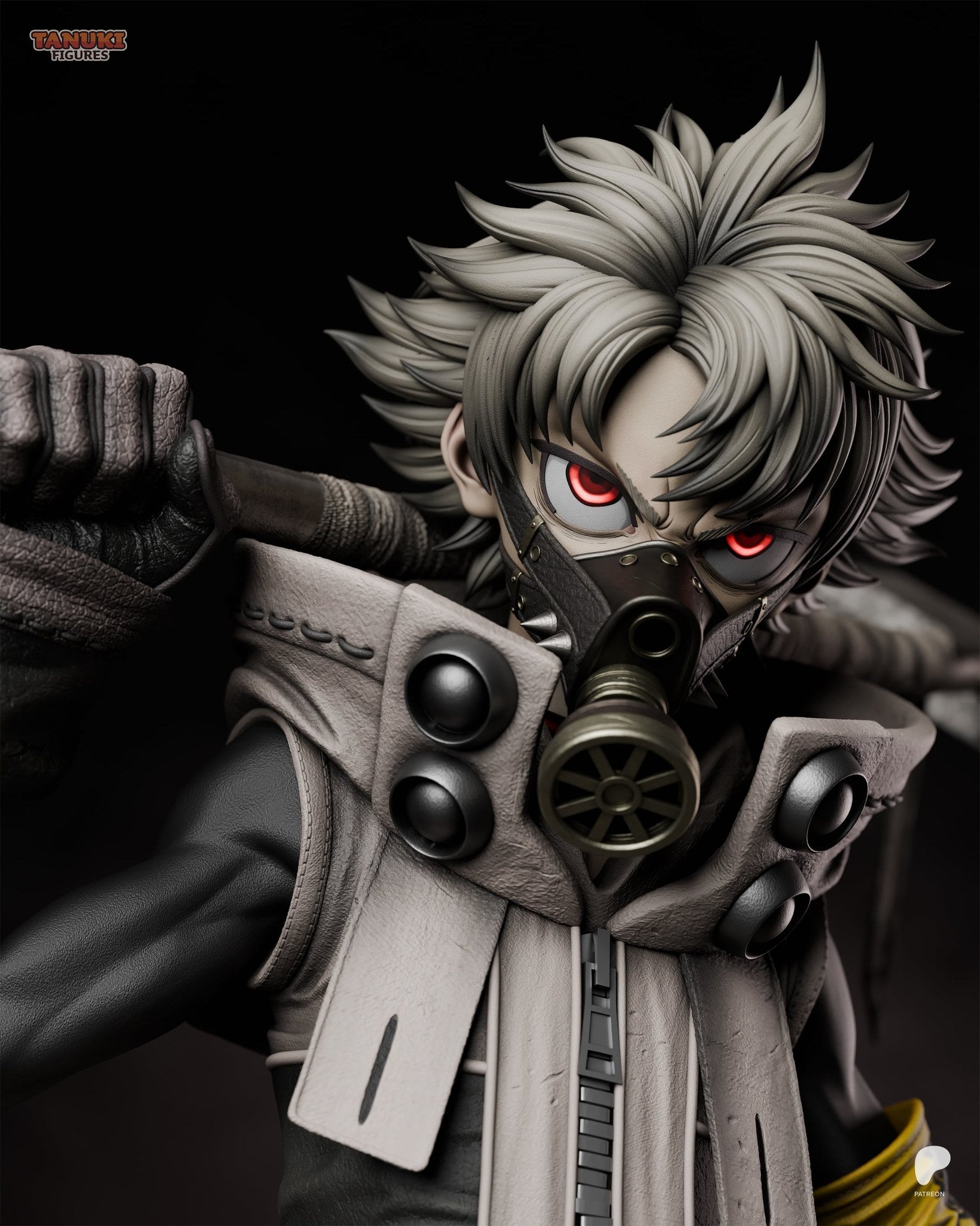 Rudo (Gachiakuta) resin figure by Tanuki Figures — studio render 8