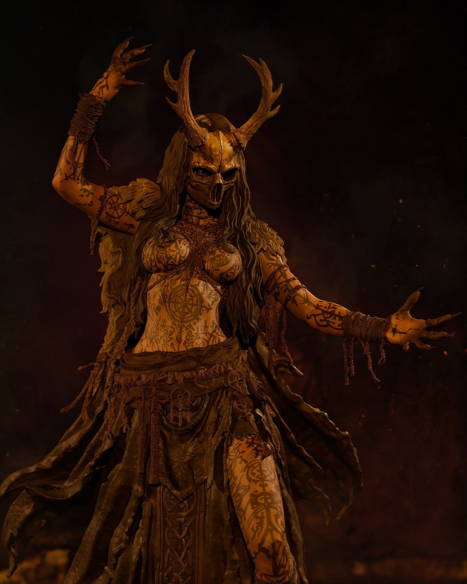 Norse Witch — studio render 1