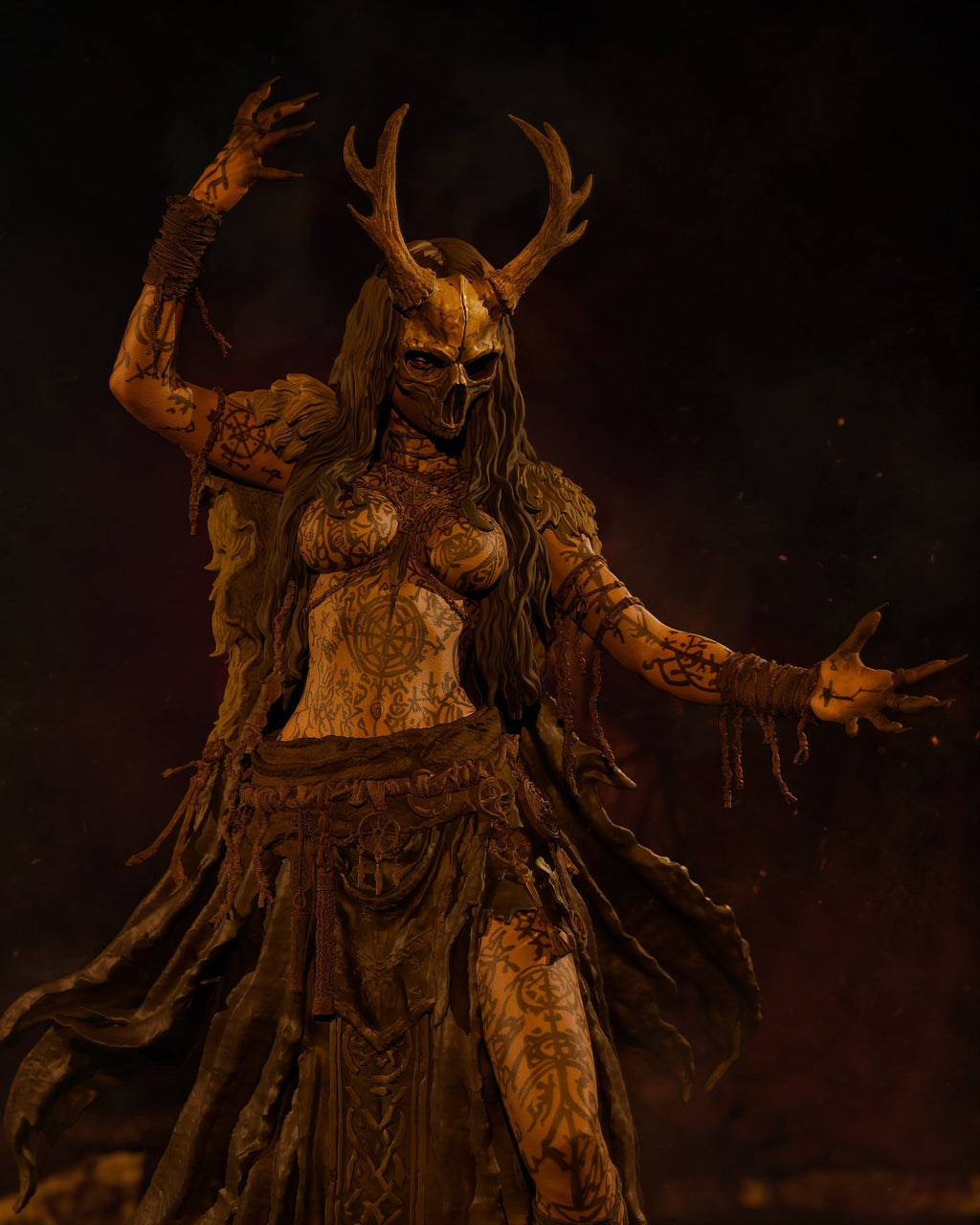 Norse Witch — studio render 1