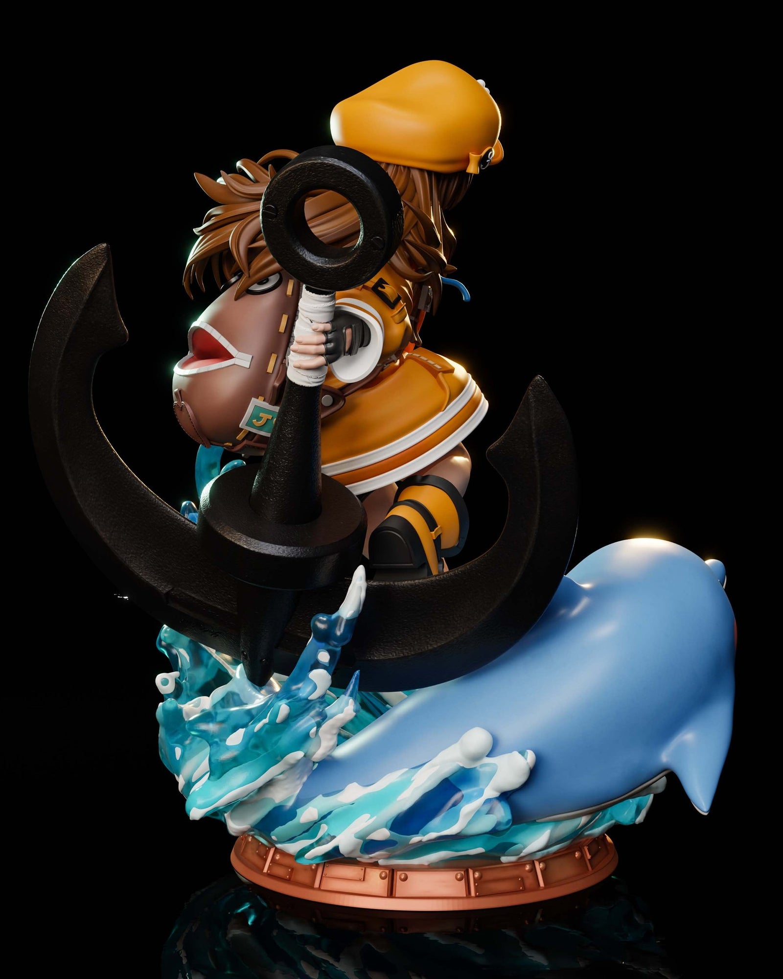 May (Guilty Gear) resin figure by Tenshi Figures — studio render 4