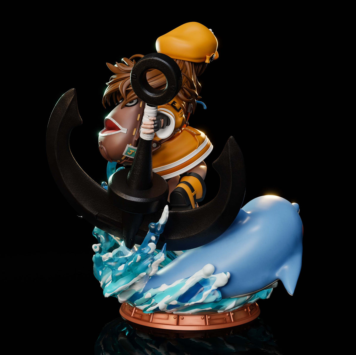 May (Guilty Gear) resin figure by Tenshi Figures — studio render 4