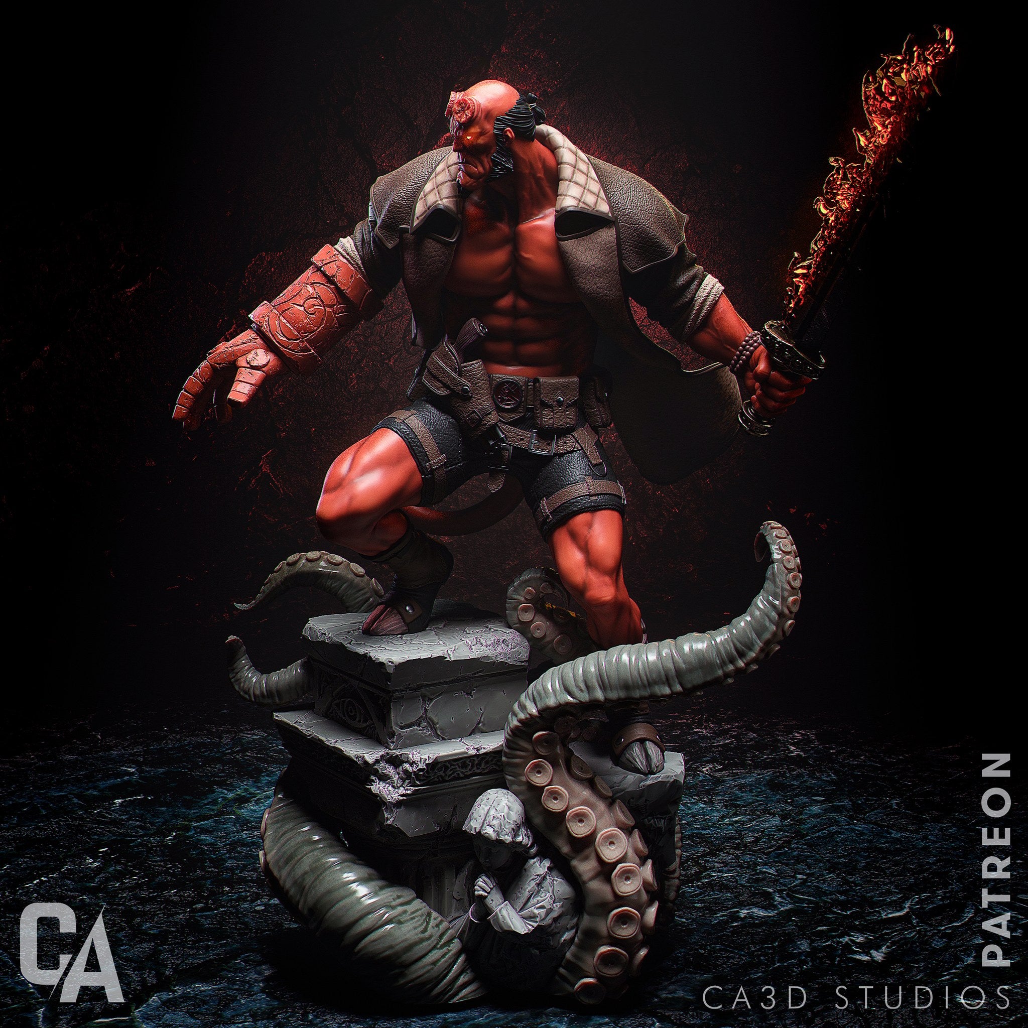 Hellboy — studio render 3