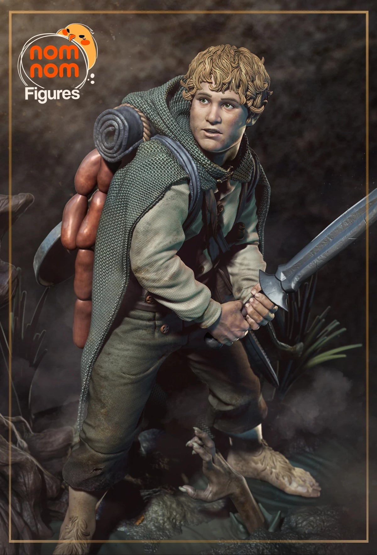 Samwise Gamgee — studio render 1