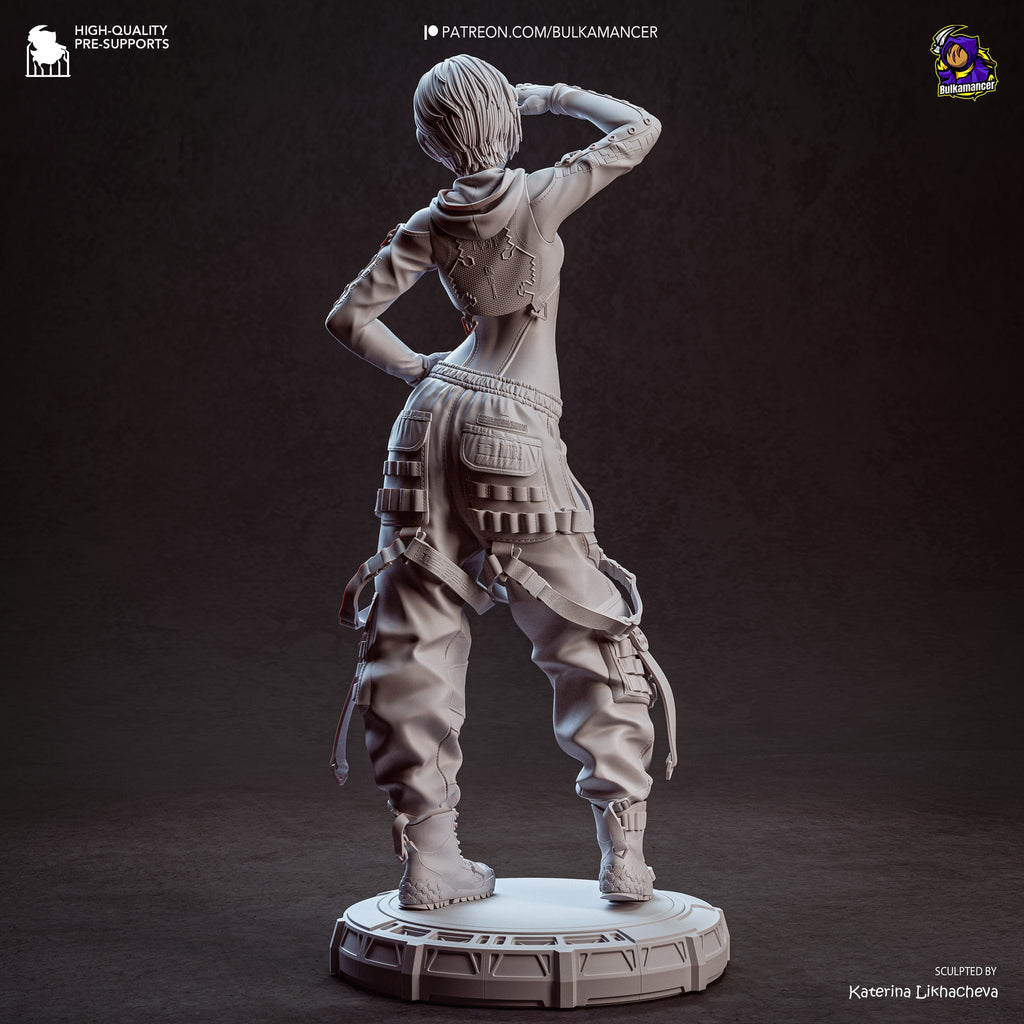 Lily Artemis II (Stellar Blade) resin figure by Bulkamancer — studio render 13