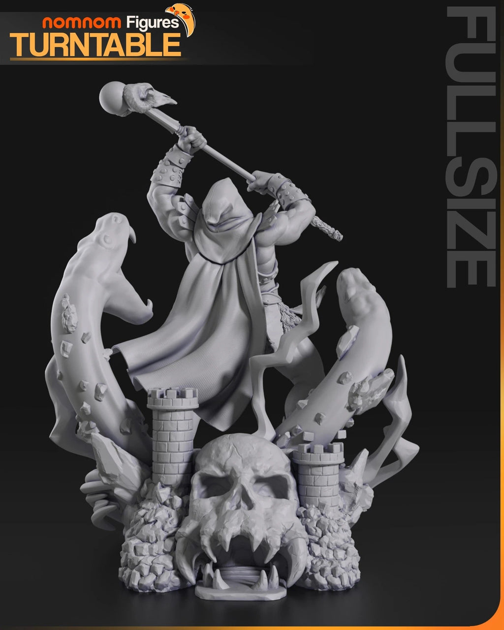 Skeletor — studio render 8