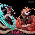 Yhwach and Yamamoto (Bleach) resin figure by Kaidan 3D — studio render 1