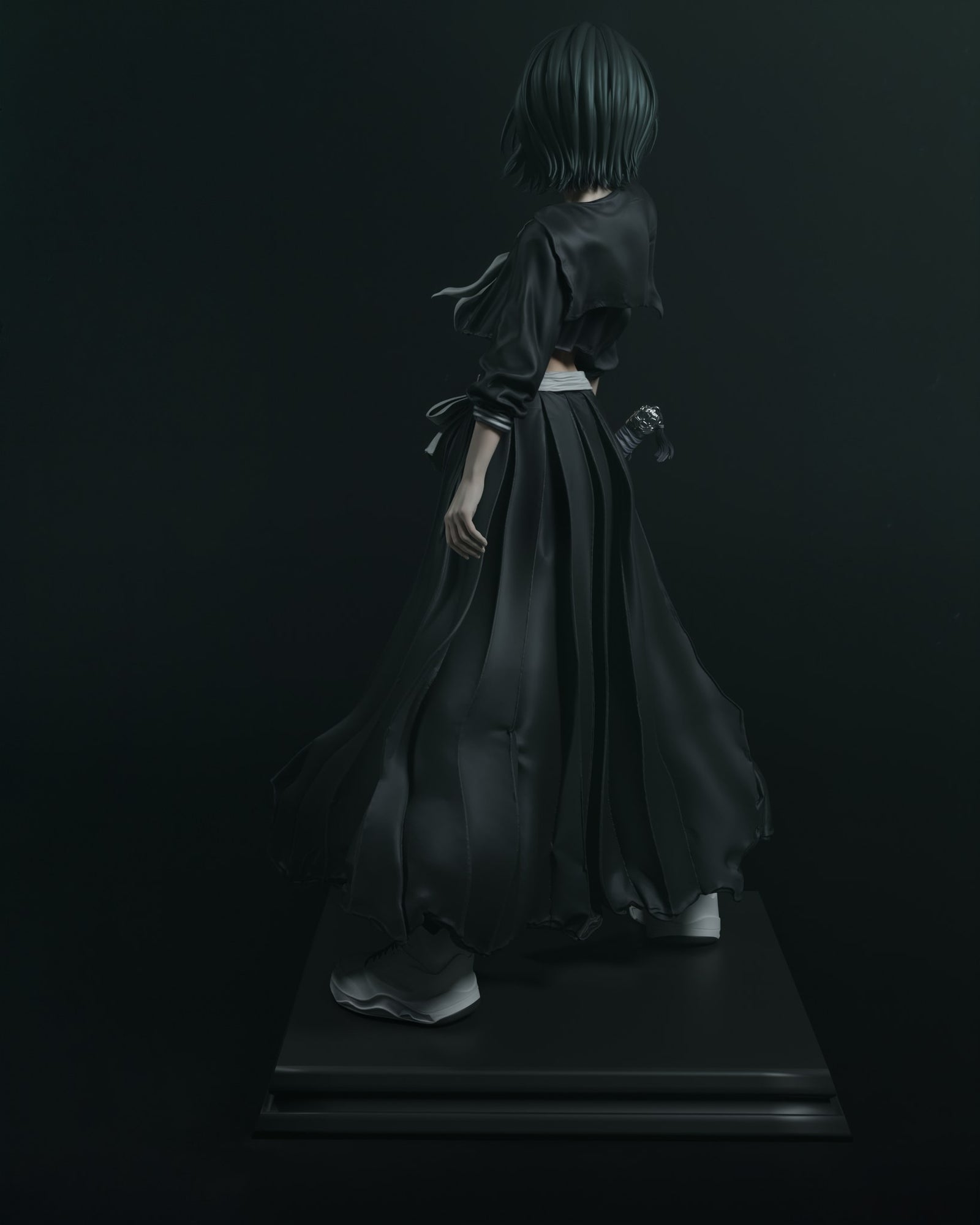 Rukia Kuchiki (Bleach) resin figure by CA 3D Studios — studio render 3