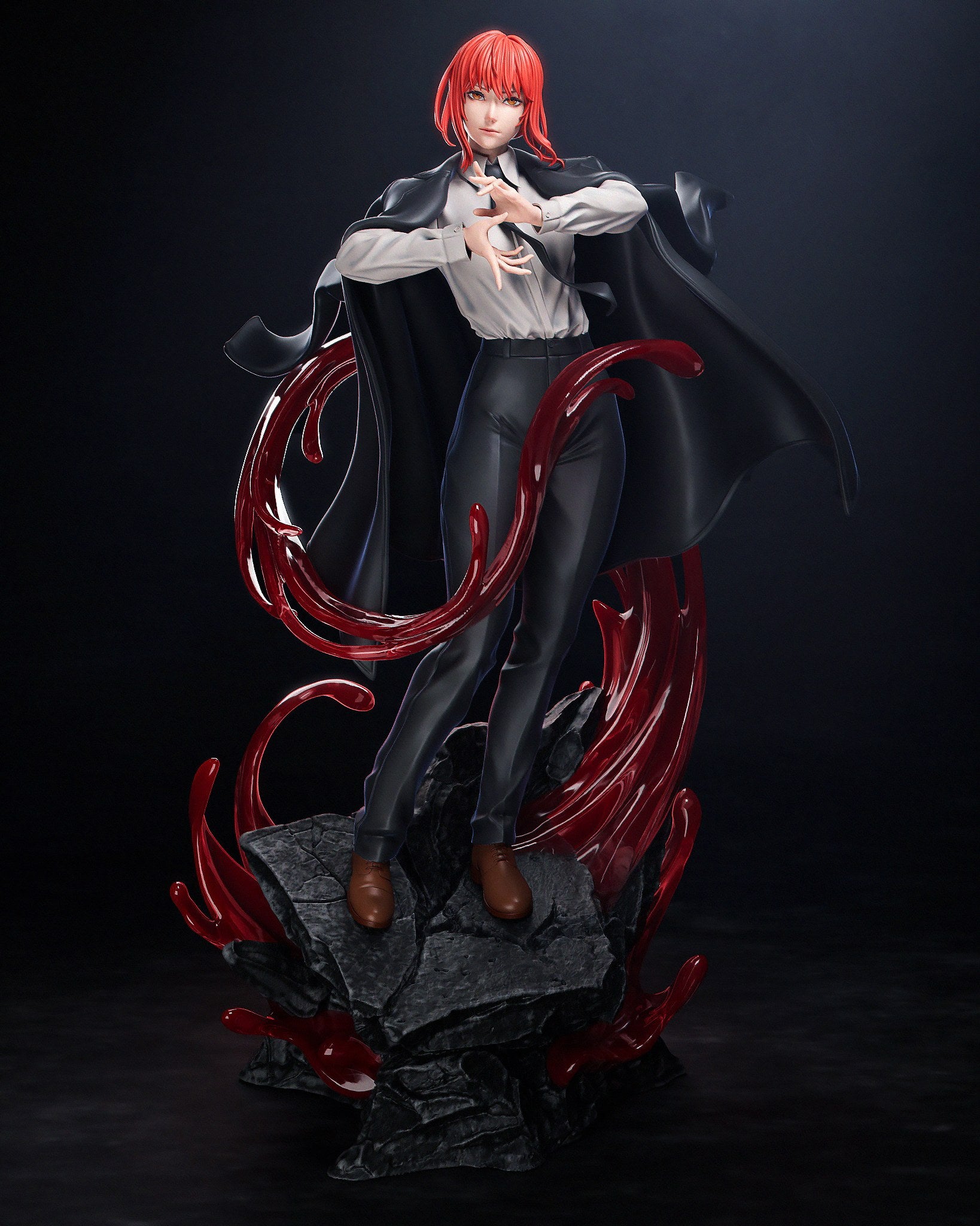 Makima Chainsaw Man resin figure by CA 3D Studios — studio preview 2