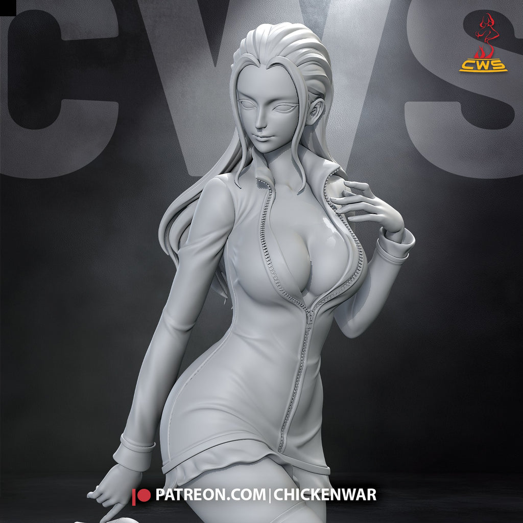 Nico Robin (One Piece) resin figure by CW Studio — studio render 9