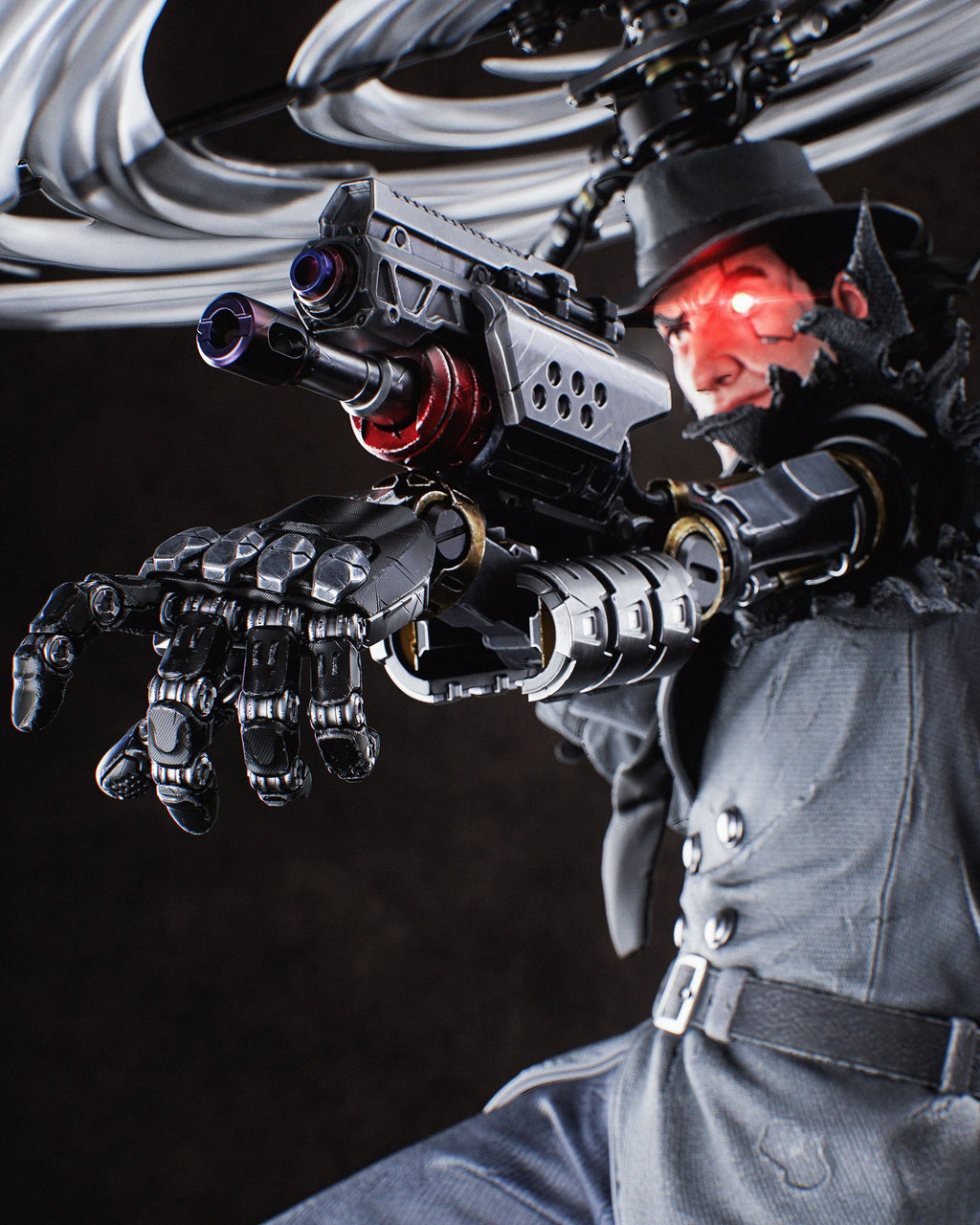 Inspector Gadget — studio render 3