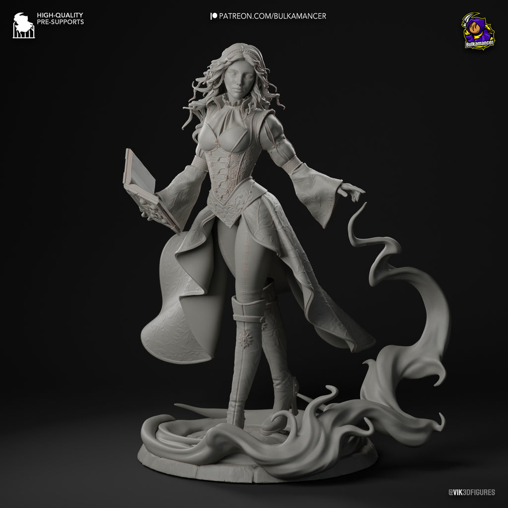 Triss Merigold (The Witcher) resin figure by Bulkamancer — studio render 10