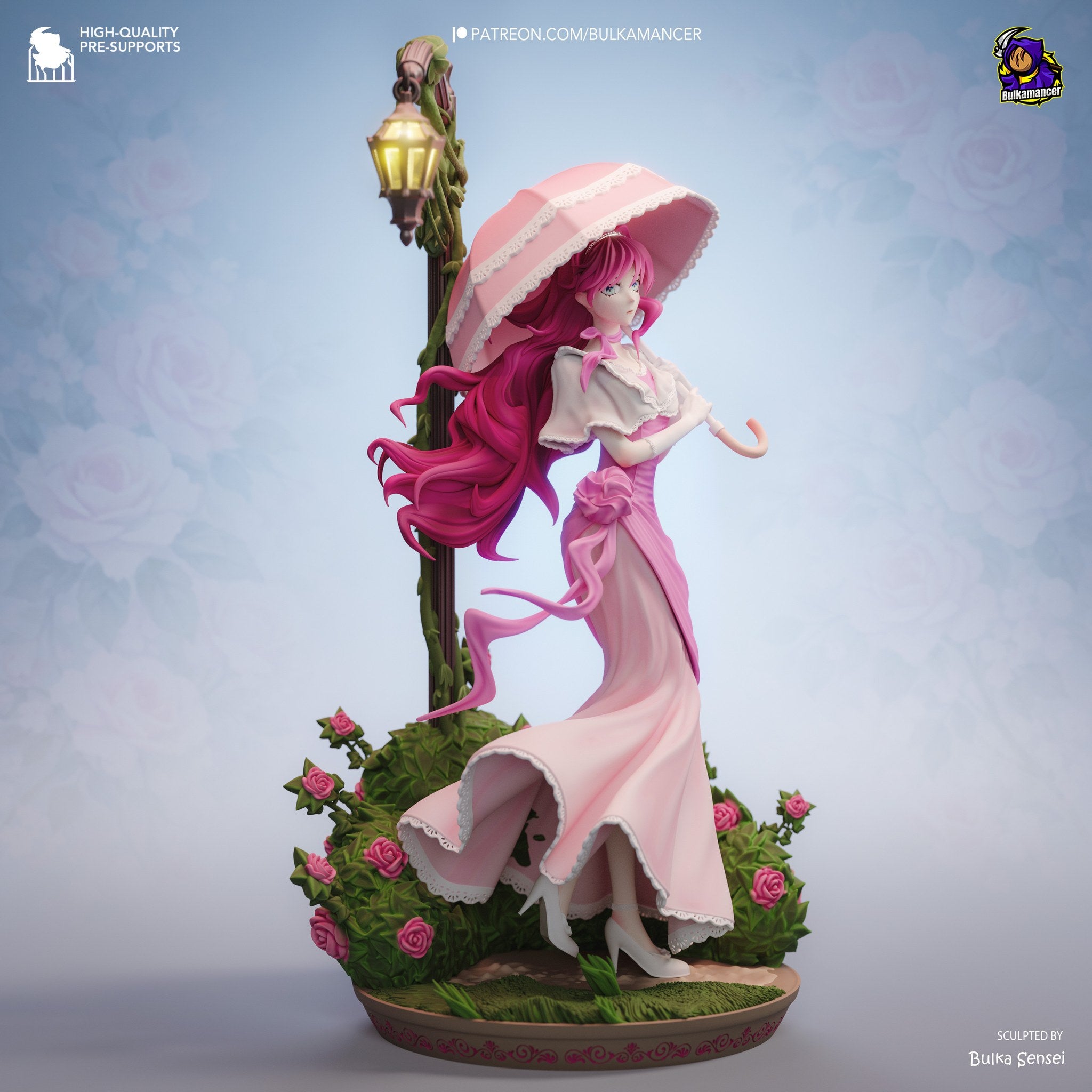 Penelope Eckhart (Villains Are Destined to Die) resin figure by Bulkamancer — studio render 7
