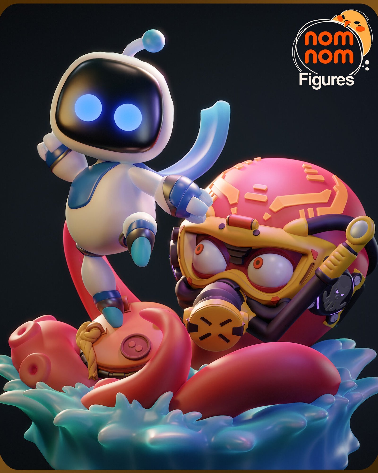 Astro Bot — studio render 3